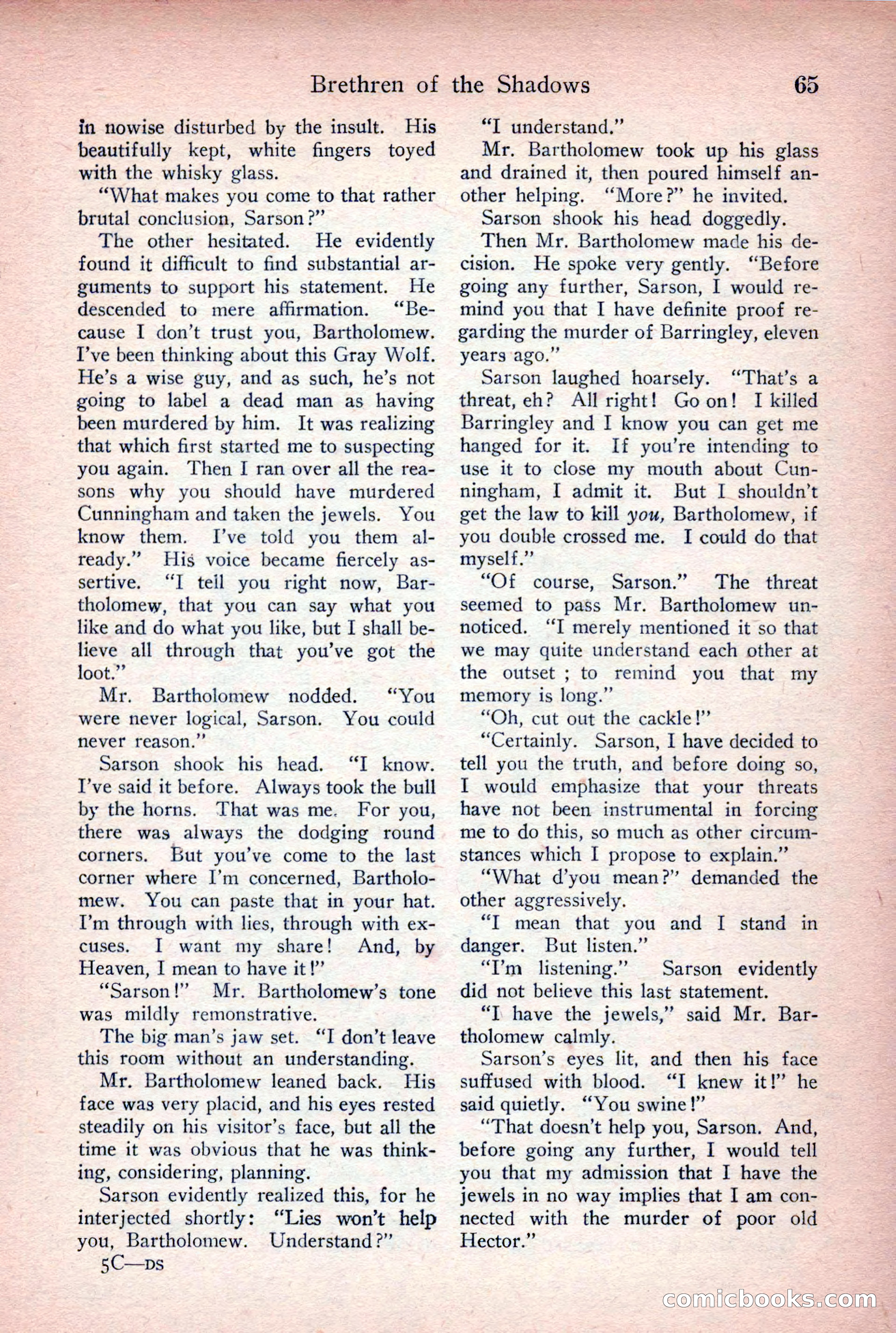 Detective Story Magazine, June 9, 1923 — page 67 of 148
