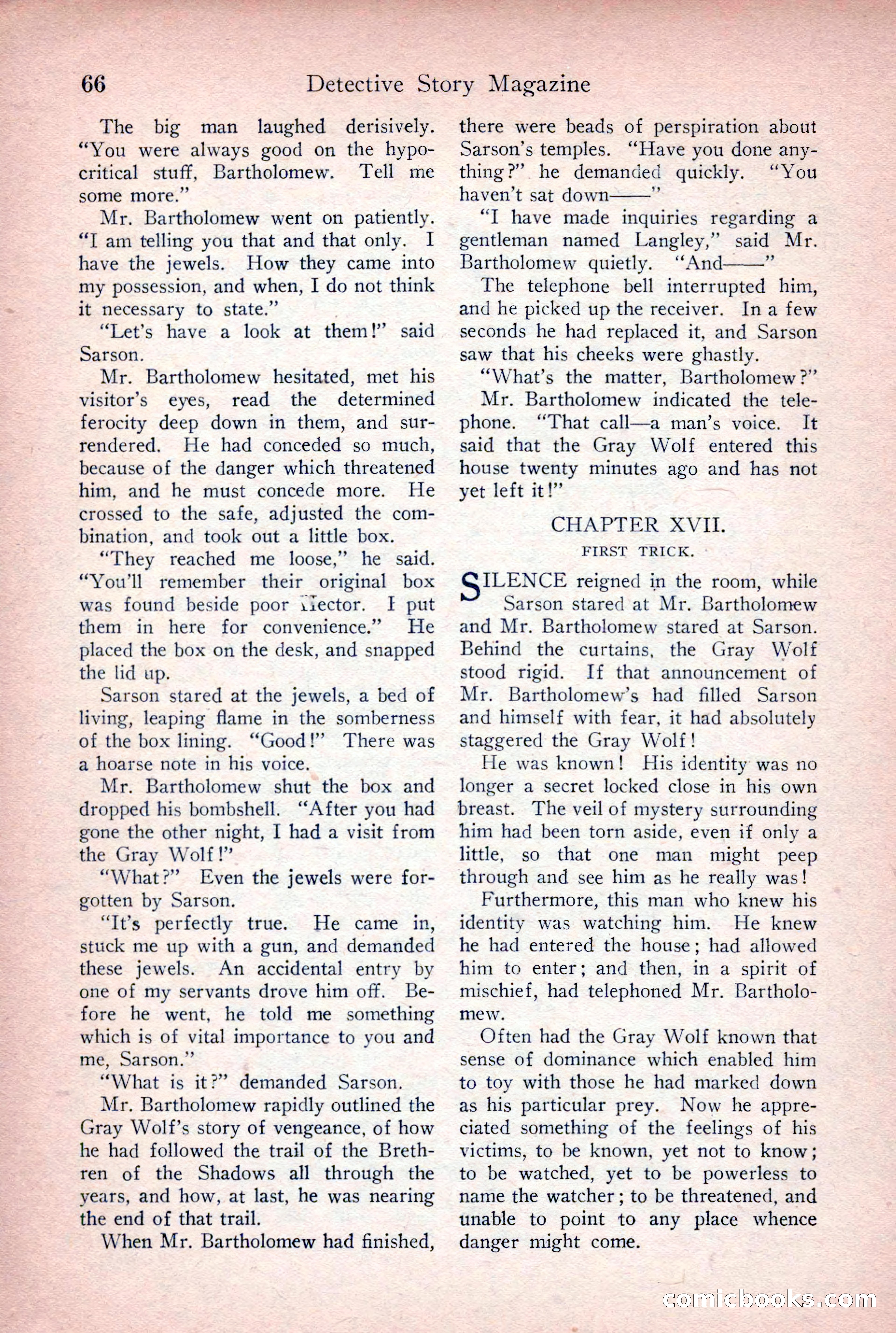Detective Story Magazine, June 9, 1923 — page 68 of 148