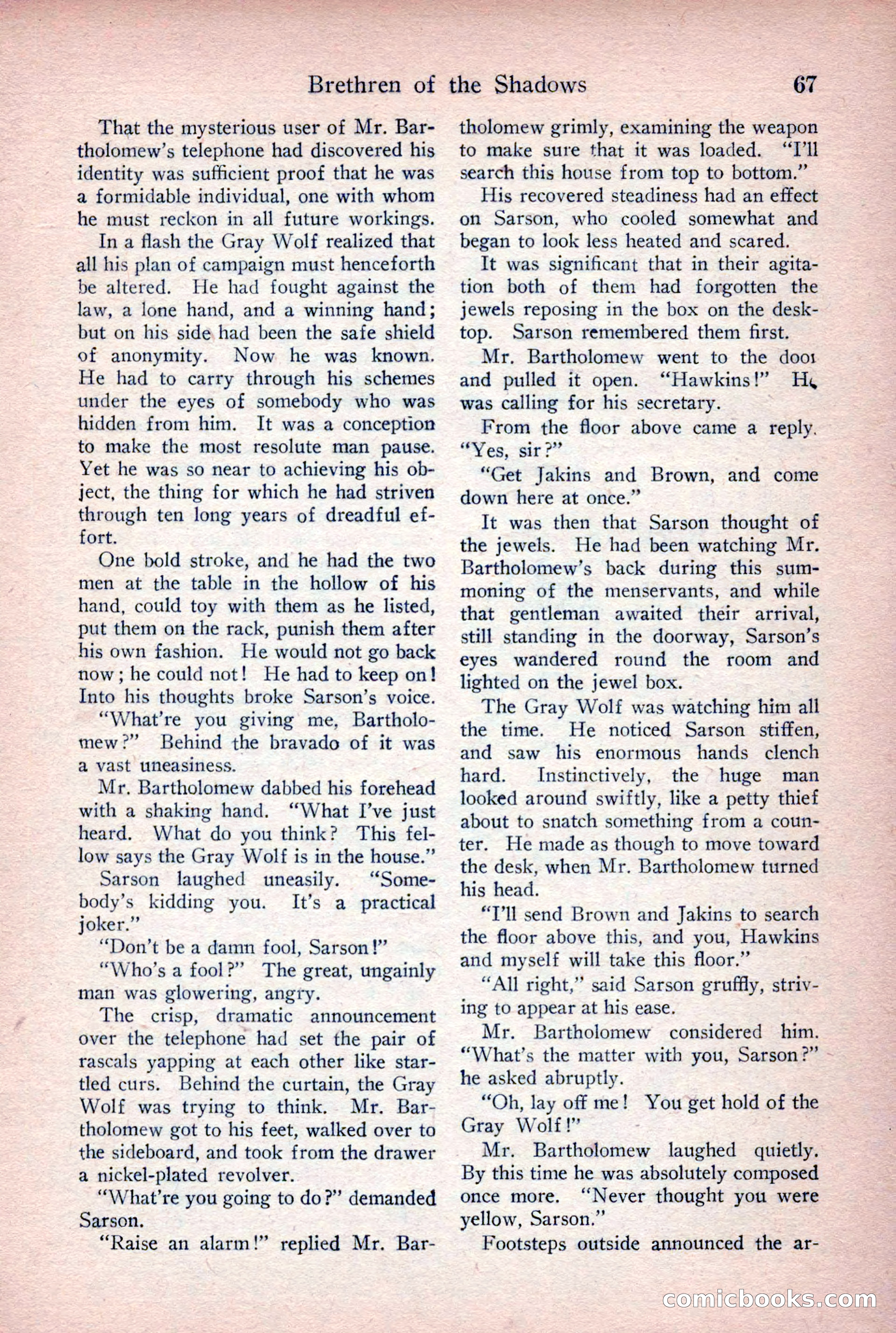 Detective Story Magazine, June 9, 1923 — page 69 of 148