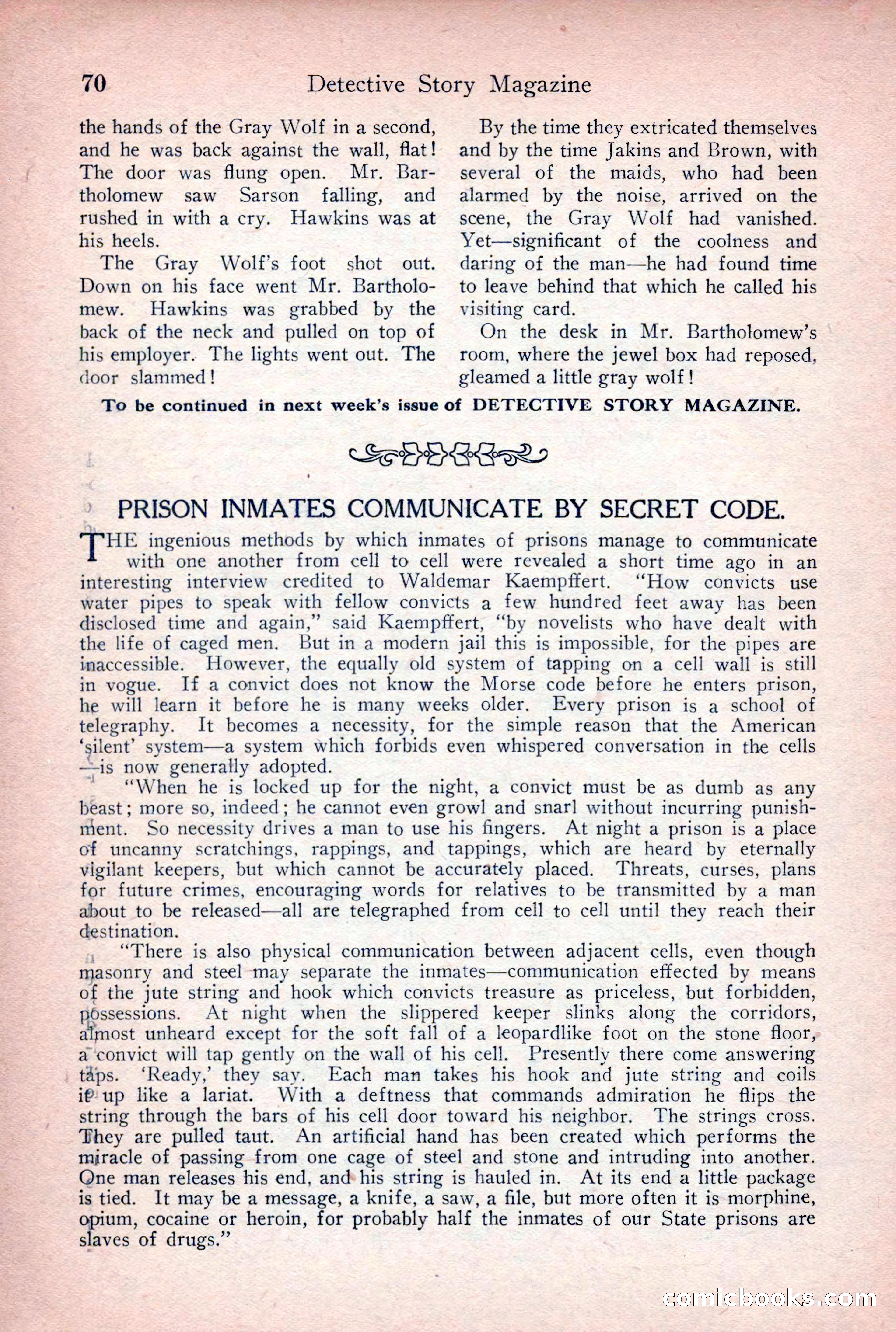 Detective Story Magazine, June 9, 1923 — page 72 of 148