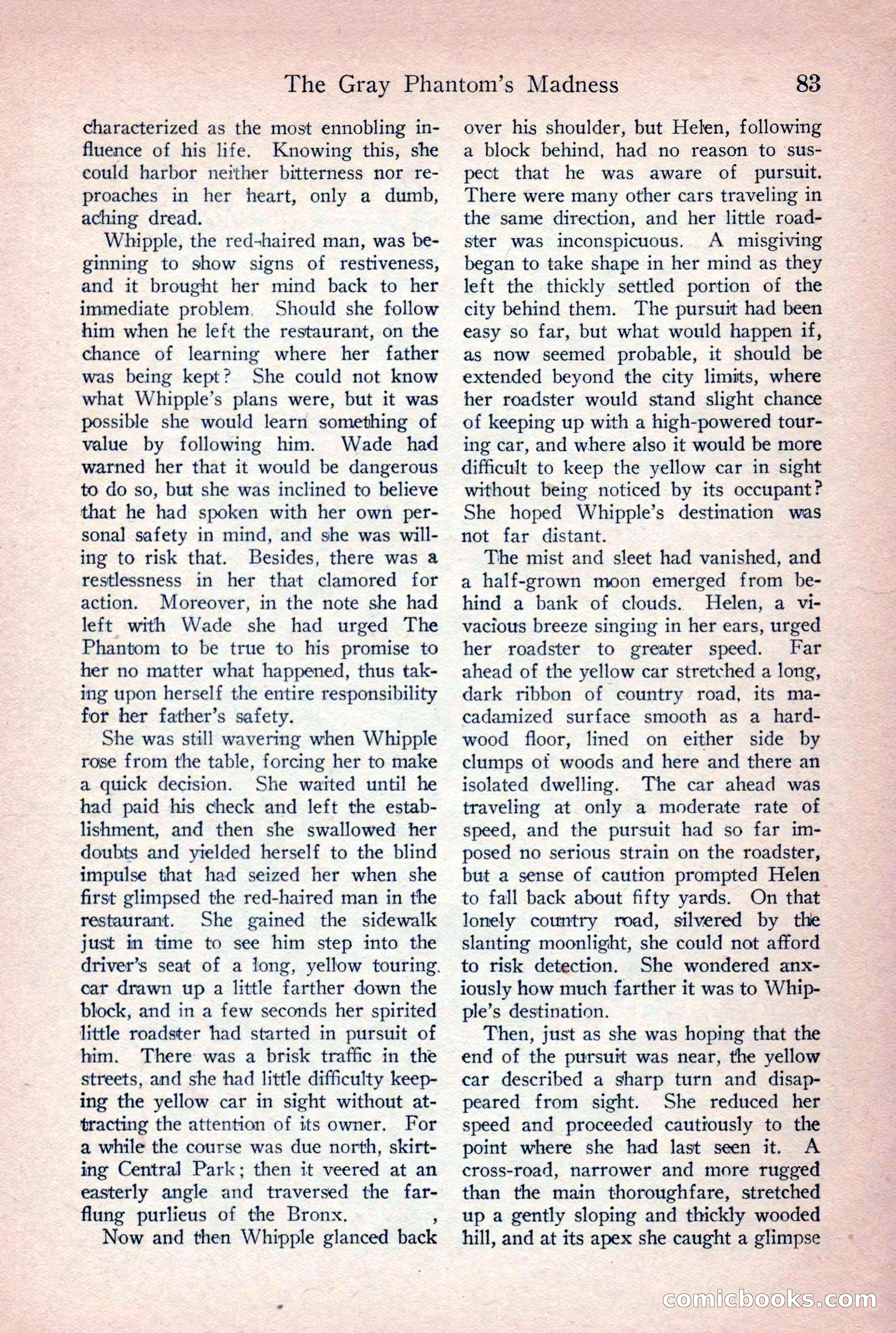 Detective Story Magazine, June 9, 1923 — page 85 of 148