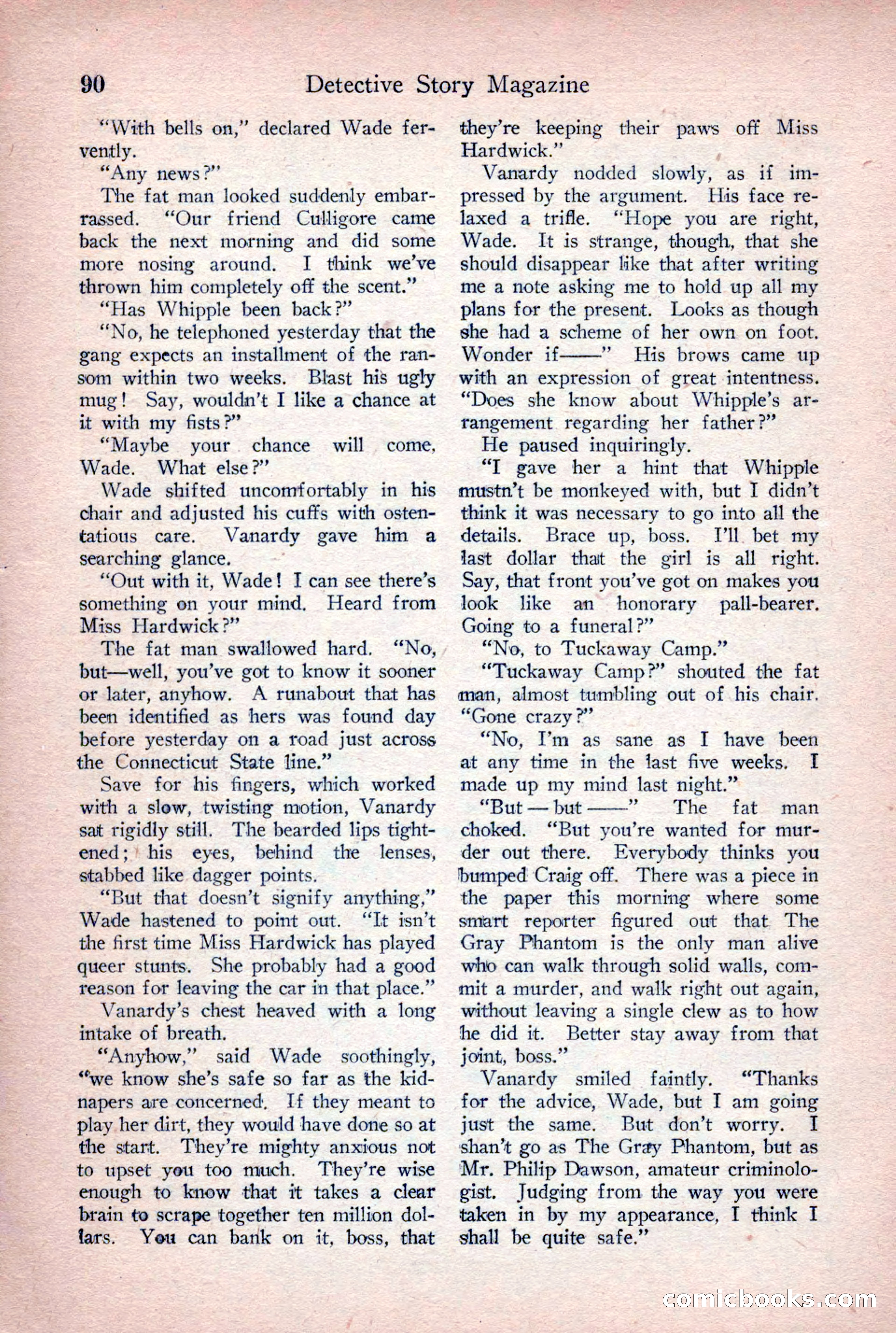 Detective Story Magazine, June 9, 1923 — page 92 of 148