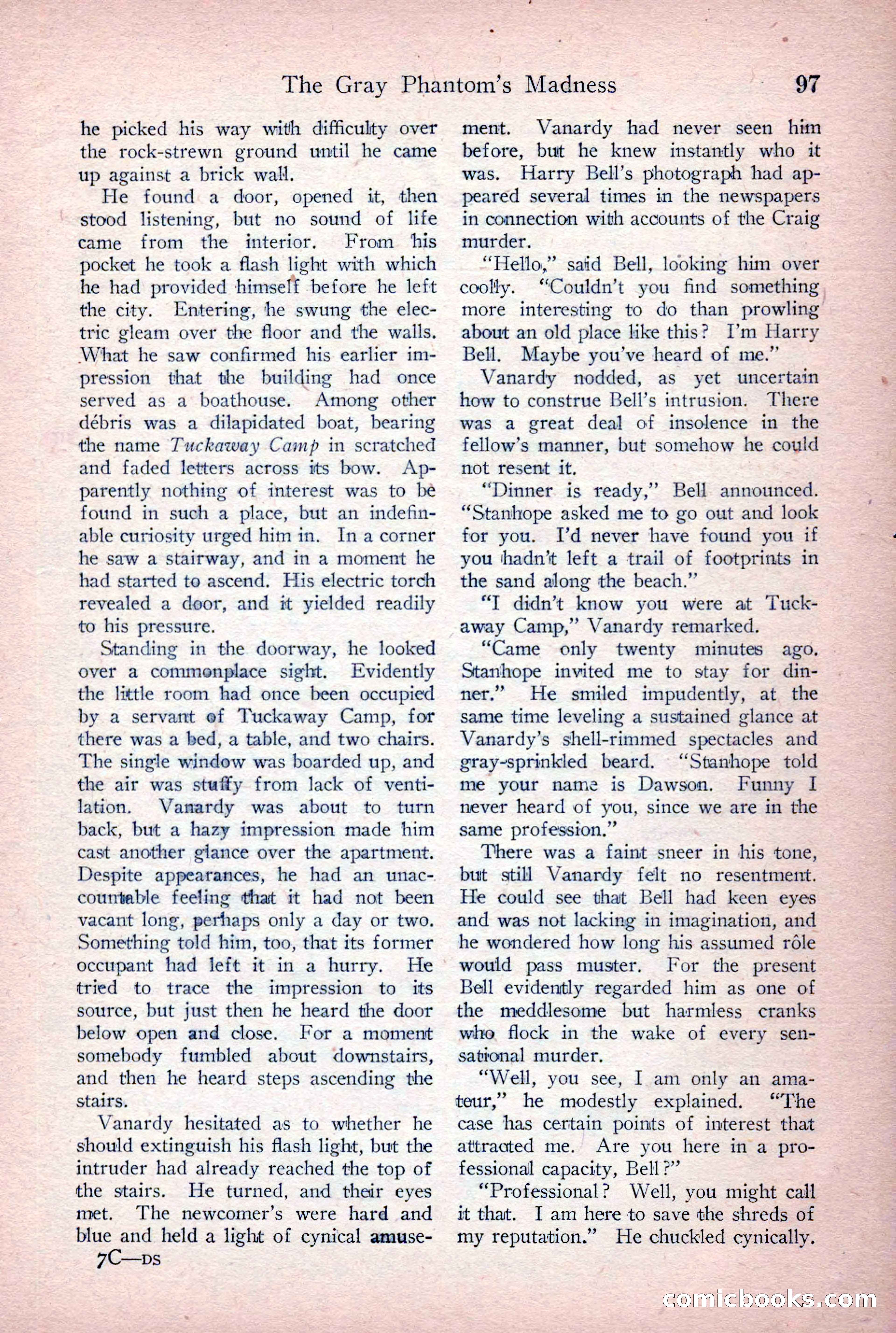 Detective Story Magazine, June 9, 1923 — page 99 of 148