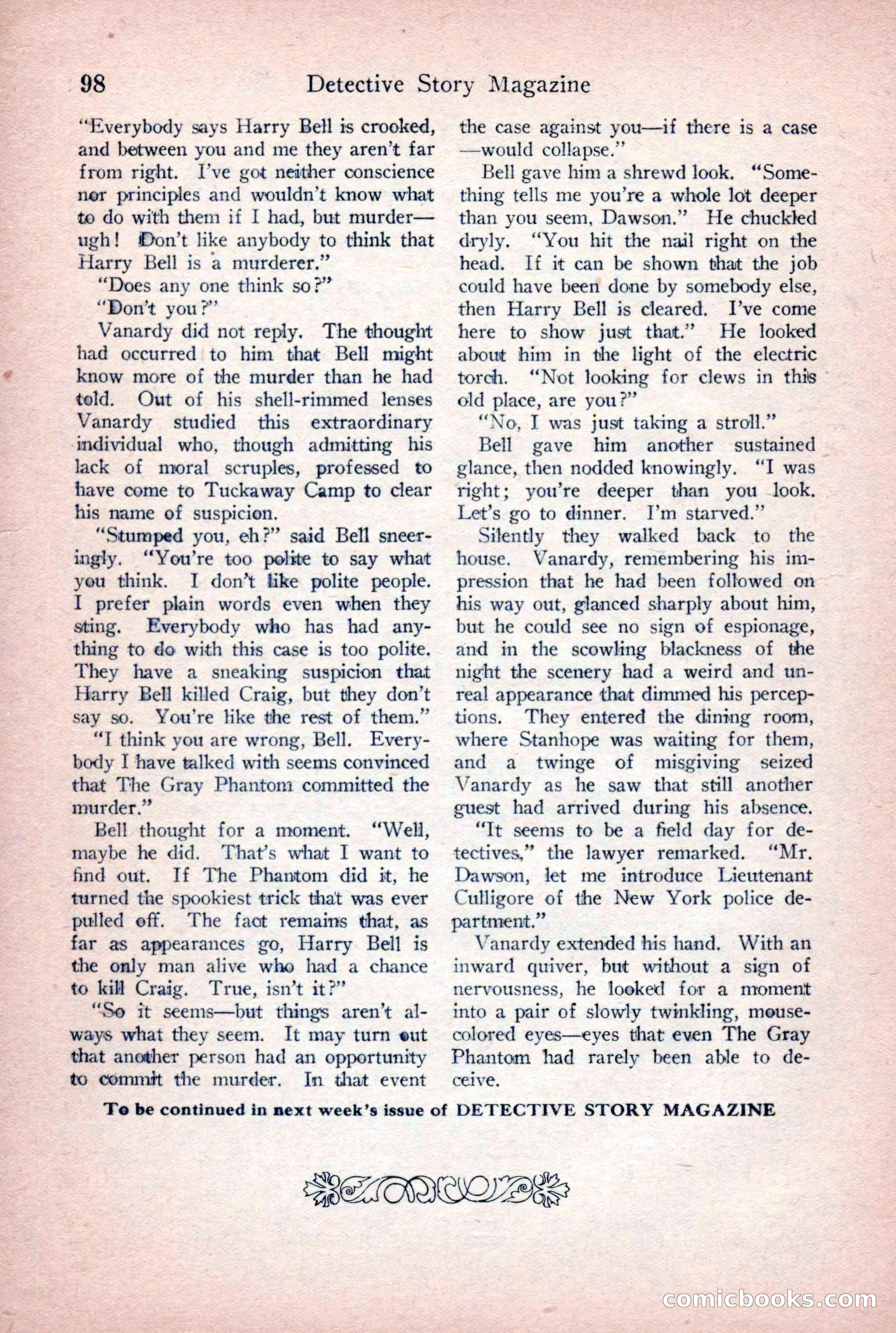 Detective Story Magazine, June 9, 1923 — page 100 of 148