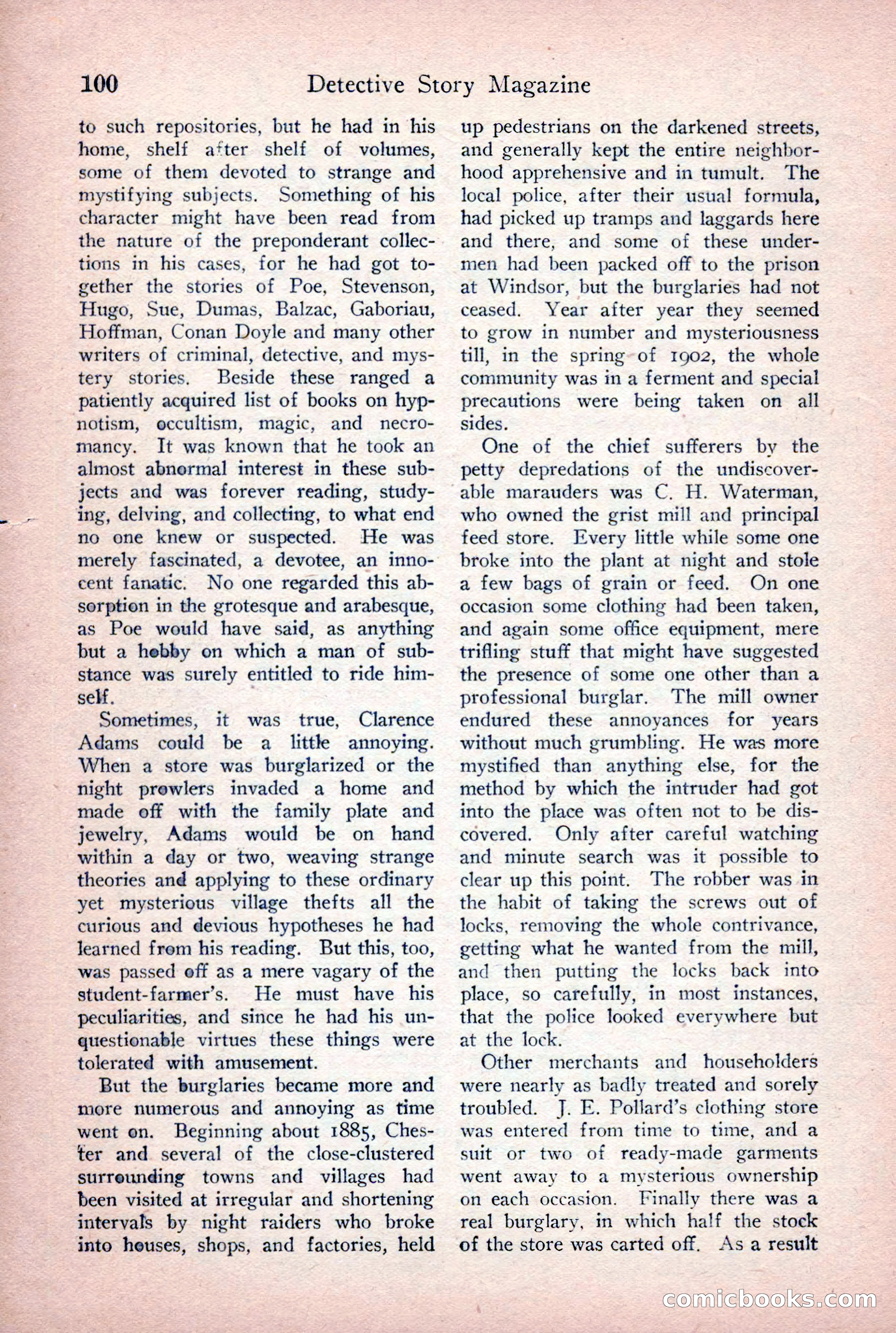 Detective Story Magazine, June 9, 1923 — page 102 of 148