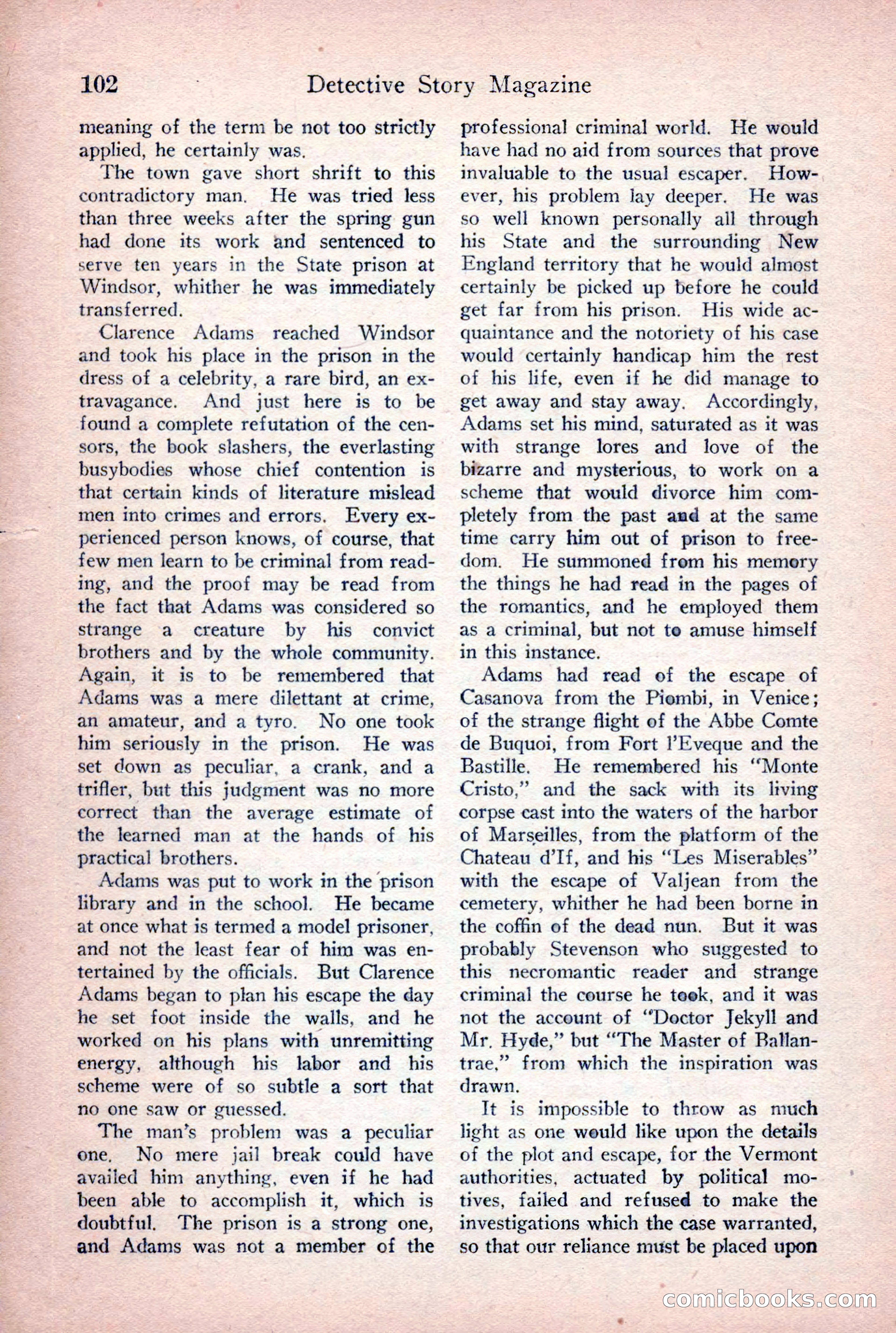 Detective Story Magazine, June 9, 1923 — page 104 of 148