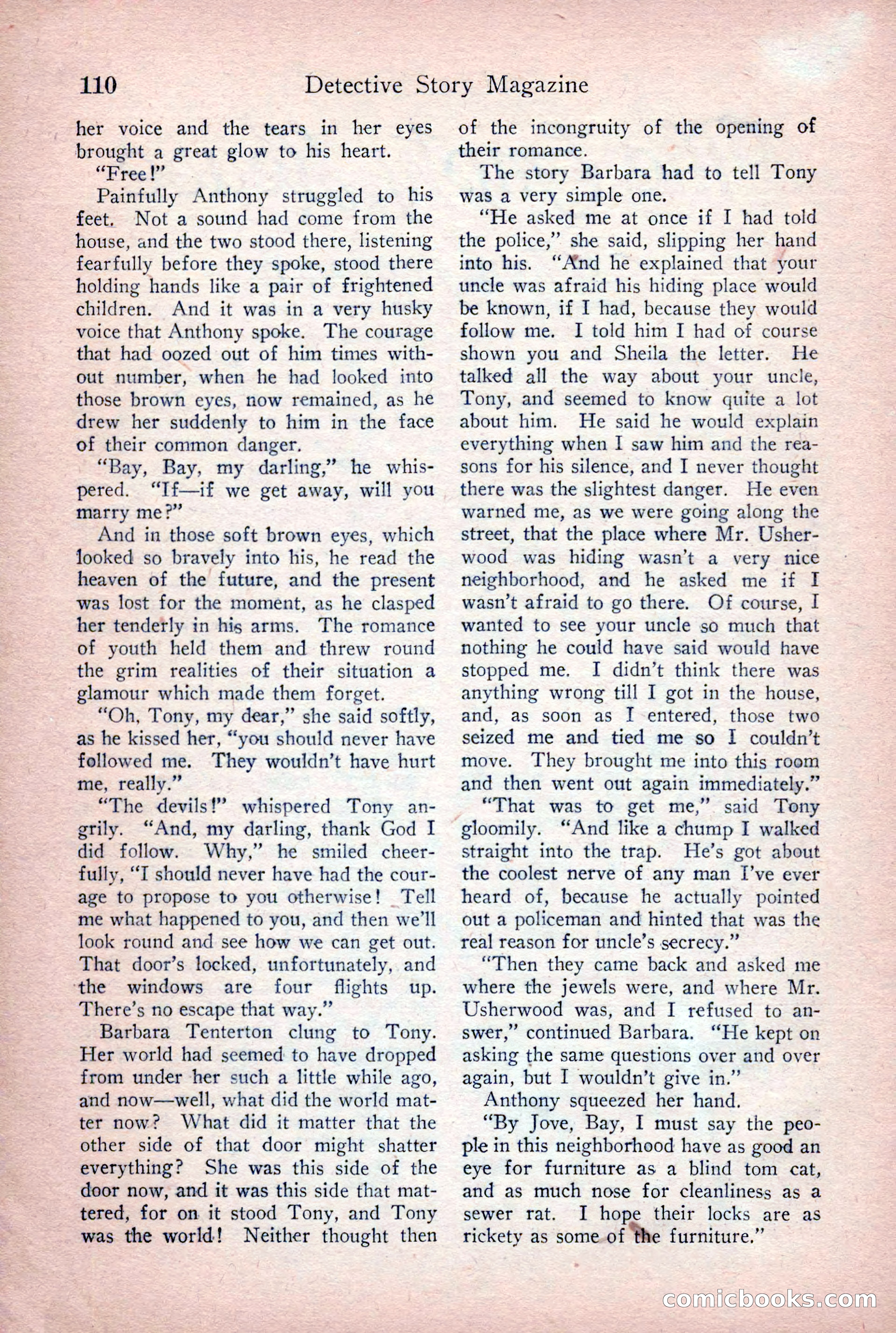 Detective Story Magazine, June 9, 1923 — page 112 of 148