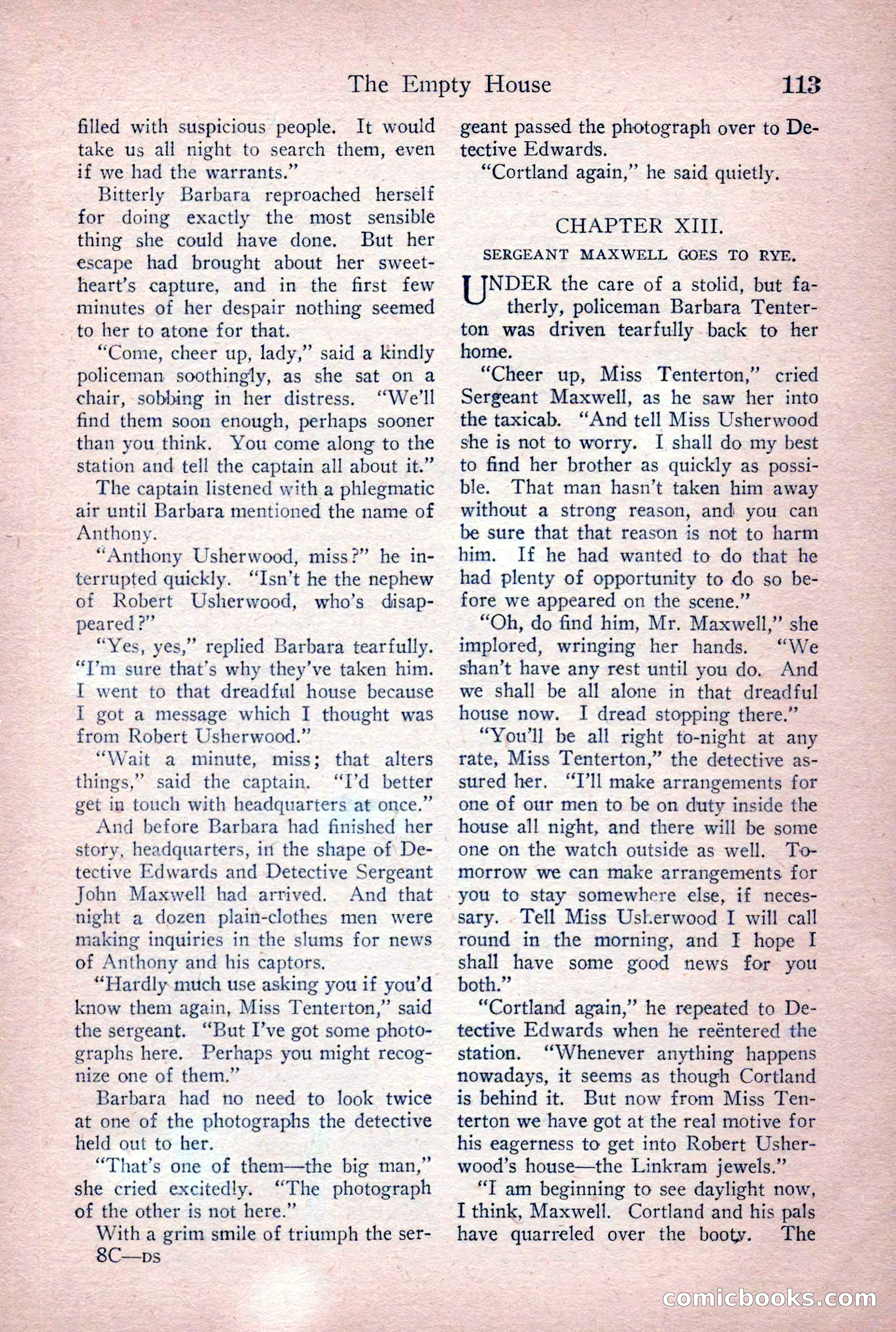 Detective Story Magazine, June 9, 1923 — page 115 of 148