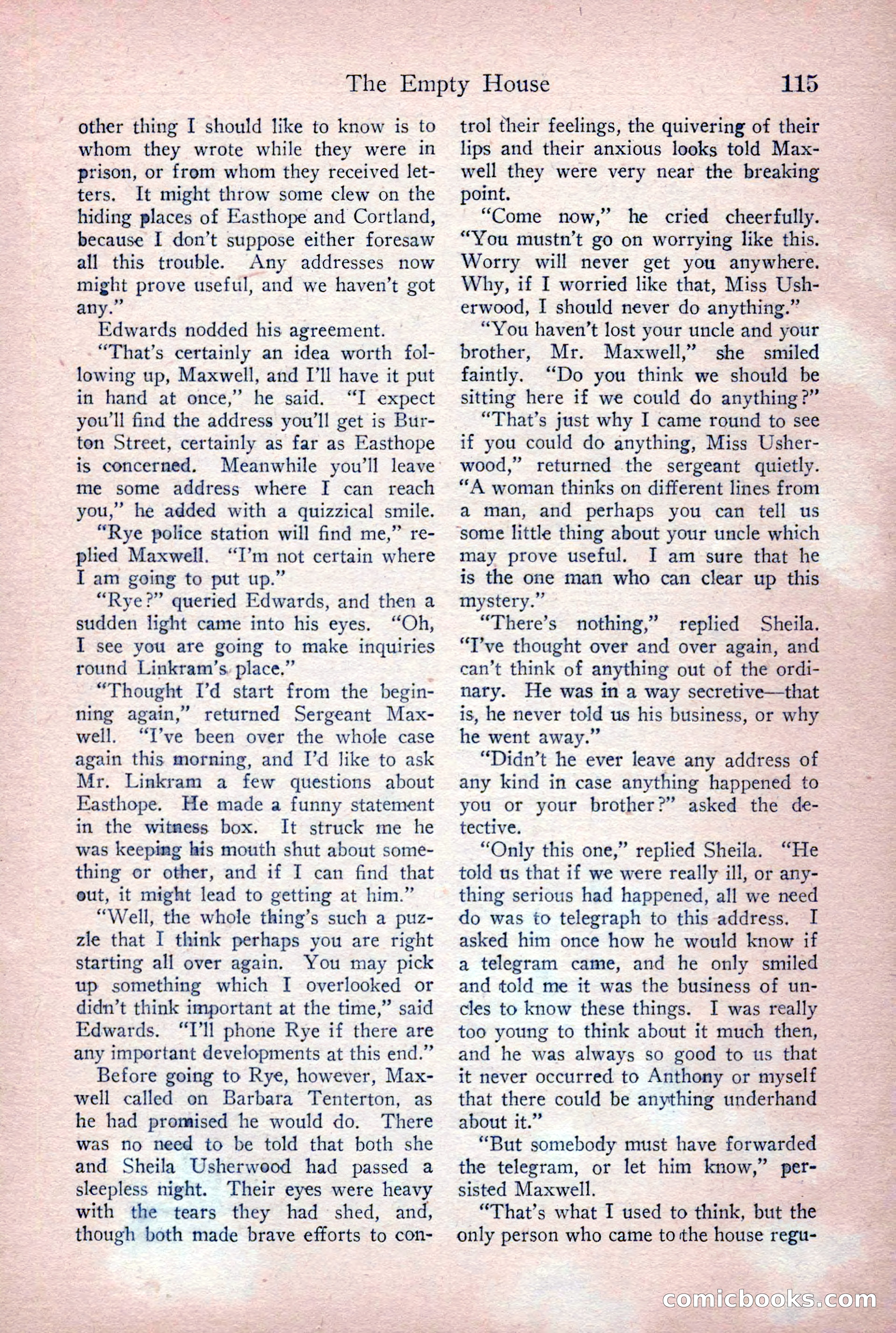 Detective Story Magazine, June 9, 1923 — page 117 of 148