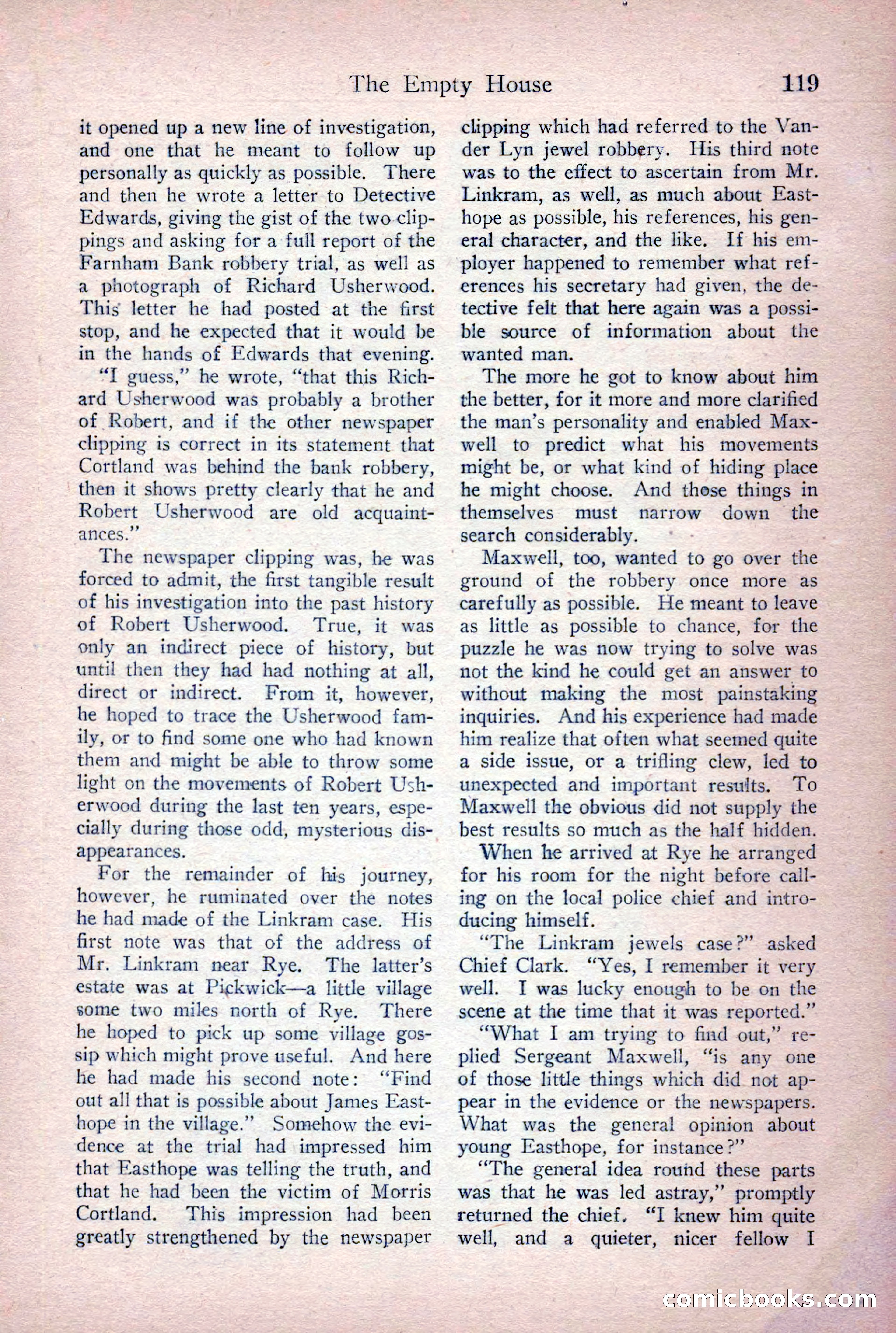 Detective Story Magazine, June 9, 1923 — page 121 of 148