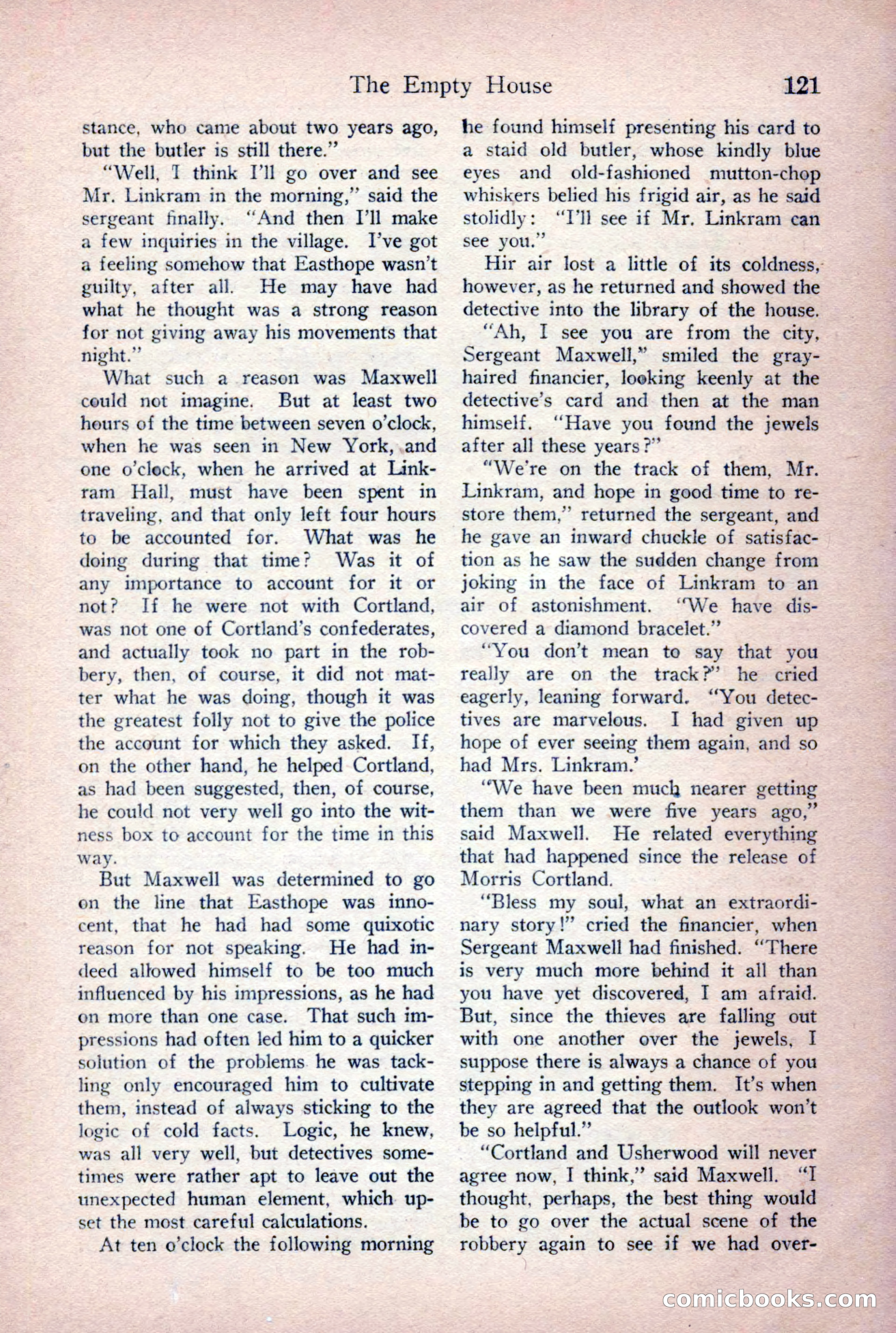 Detective Story Magazine, June 9, 1923 — page 123 of 148