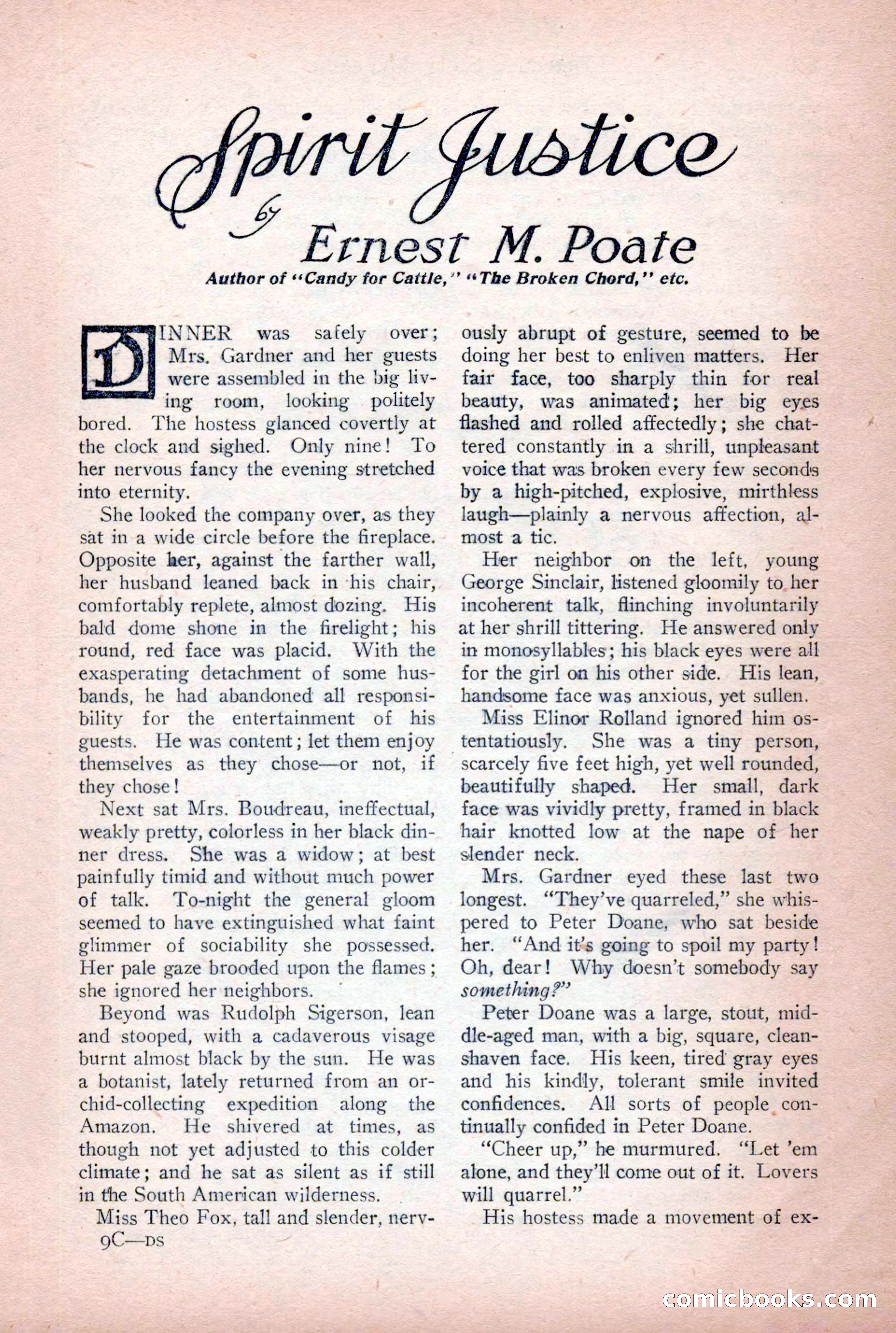 Detective Story Magazine, June 9, 1923 — page 131 of 148