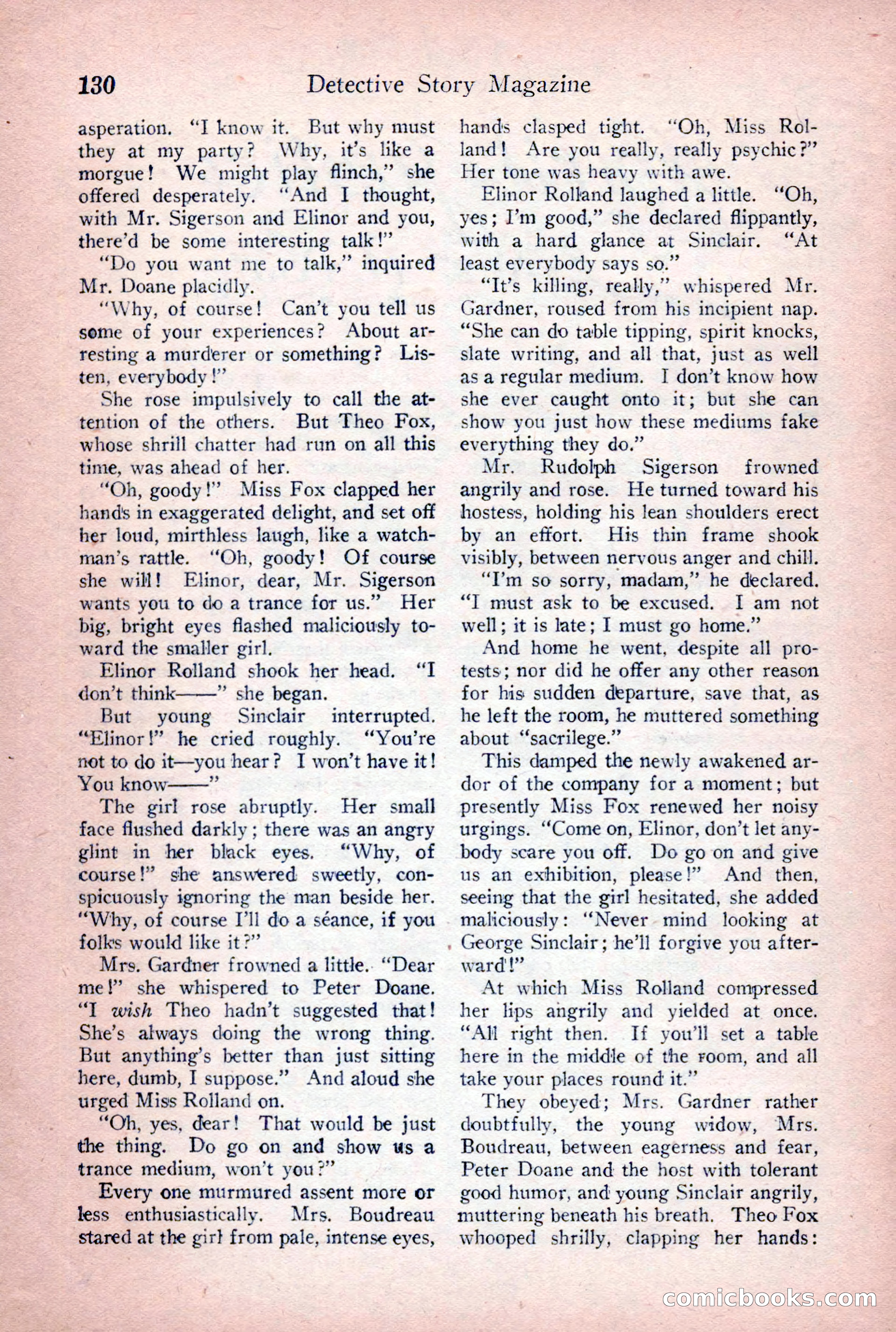 Detective Story Magazine, June 9, 1923 — page 132 of 148