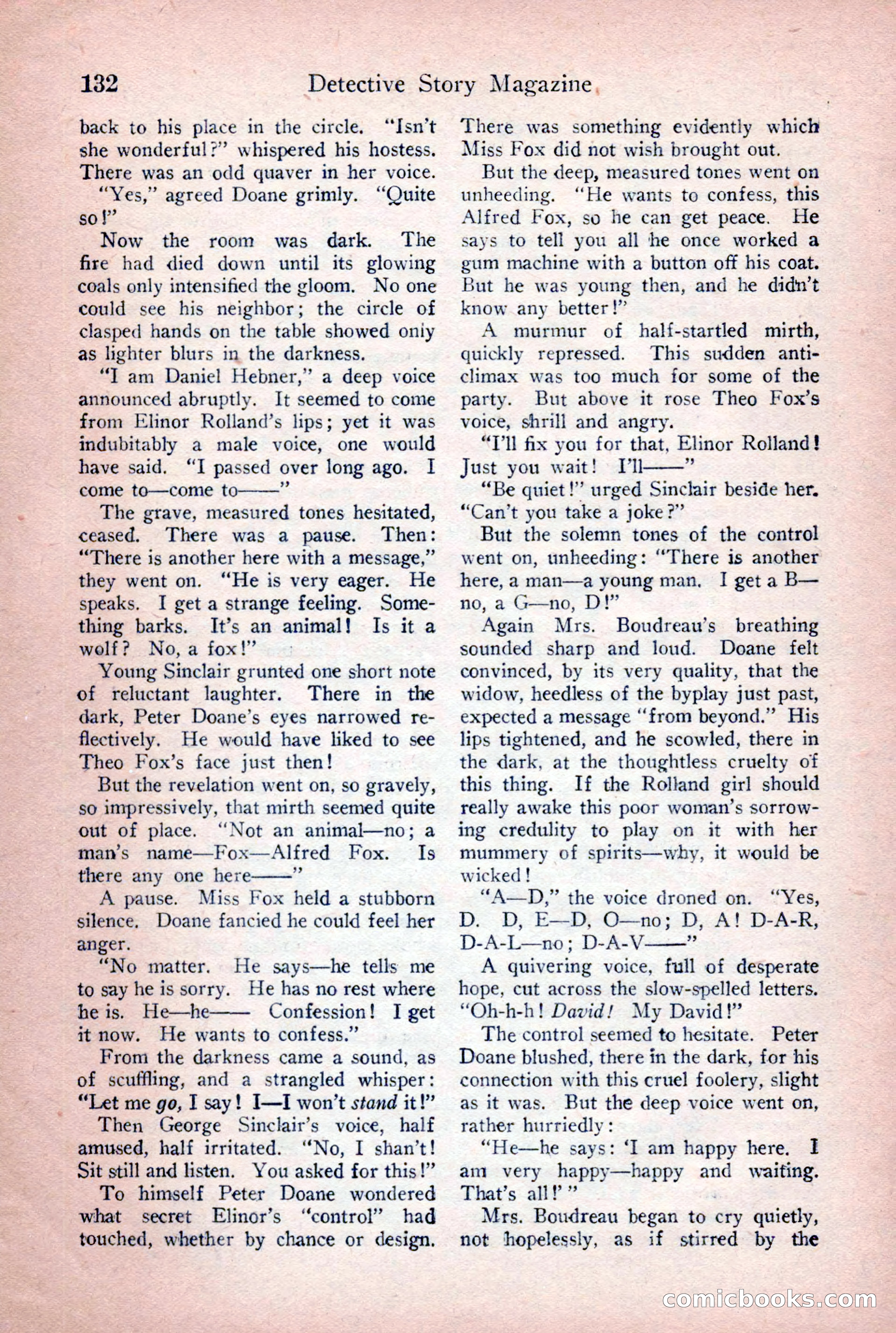 Detective Story Magazine, June 9, 1923 — page 134 of 148