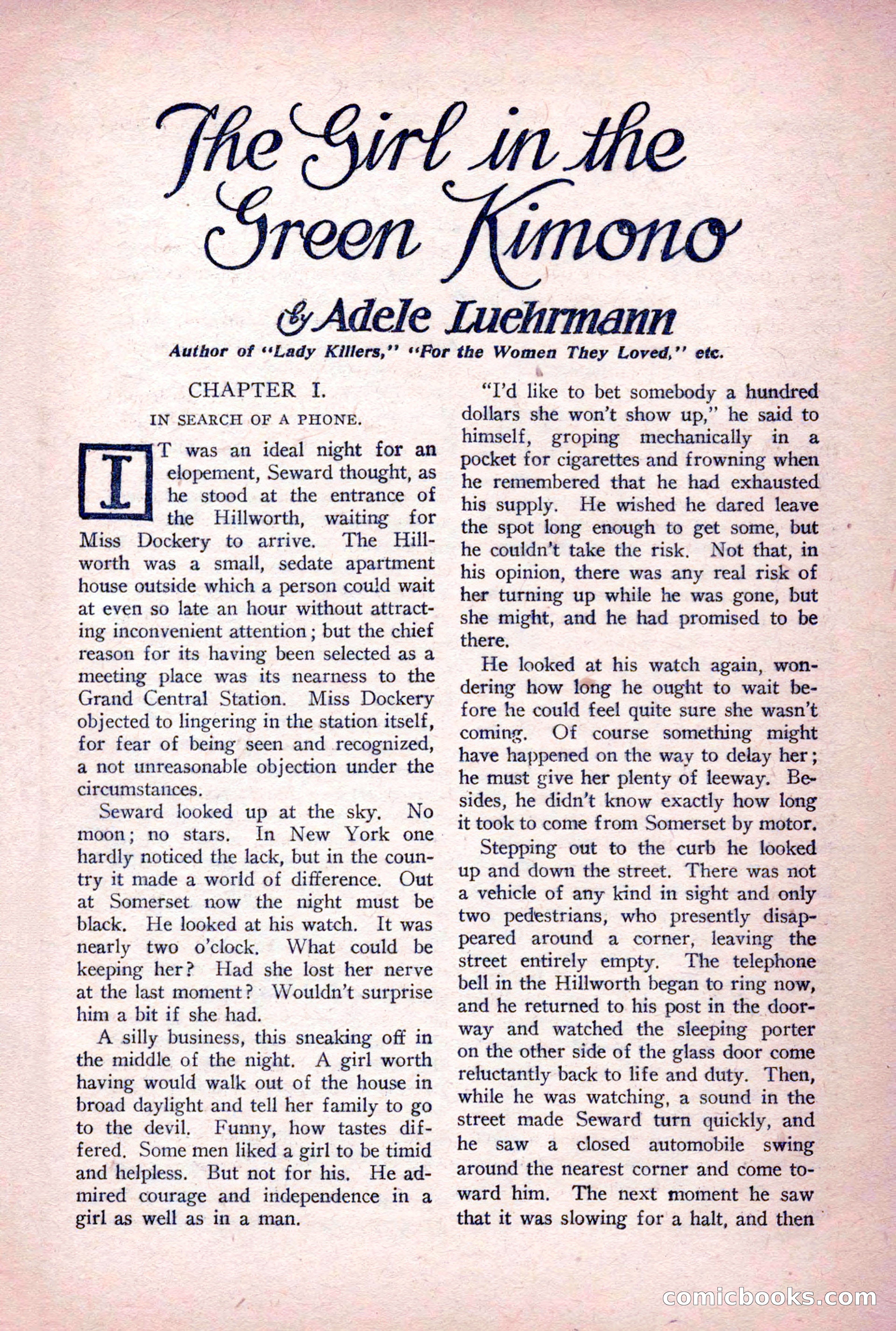 Detective Story Magazine, June 23, 1923 — page 7 of 148