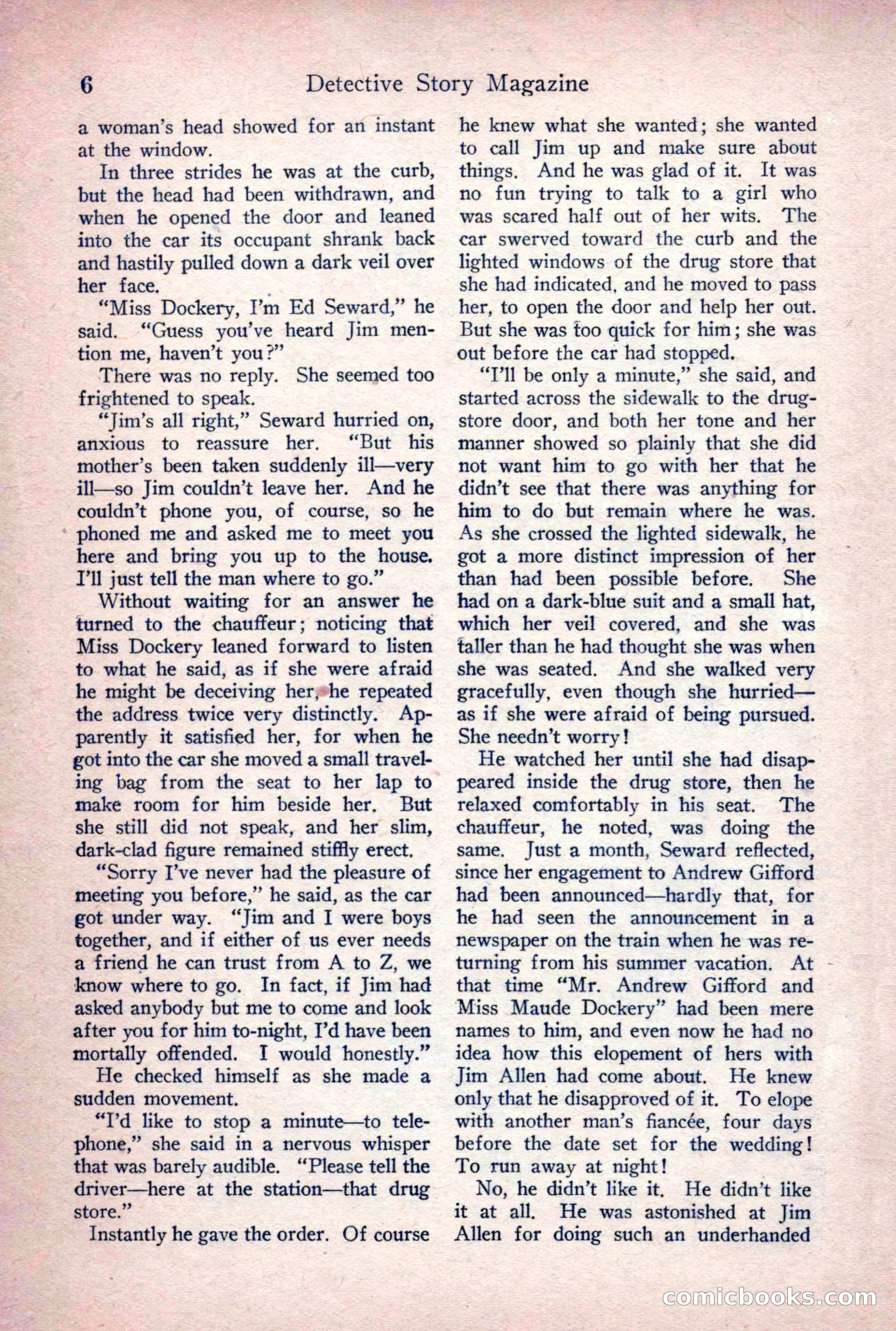 Detective Story Magazine, June 23, 1923 — page 8 of 148