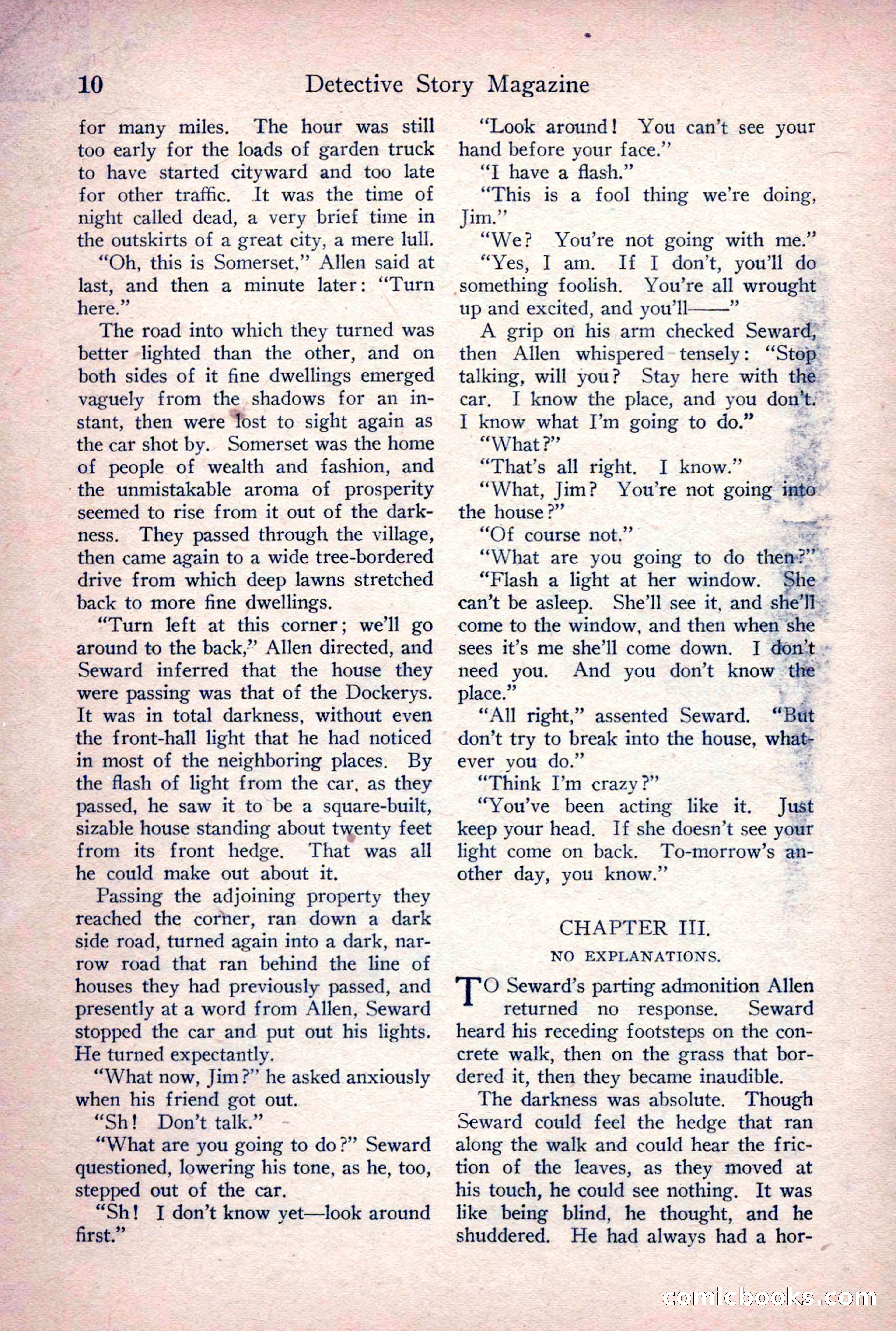 Detective Story Magazine, June 23, 1923 — page 12 of 148