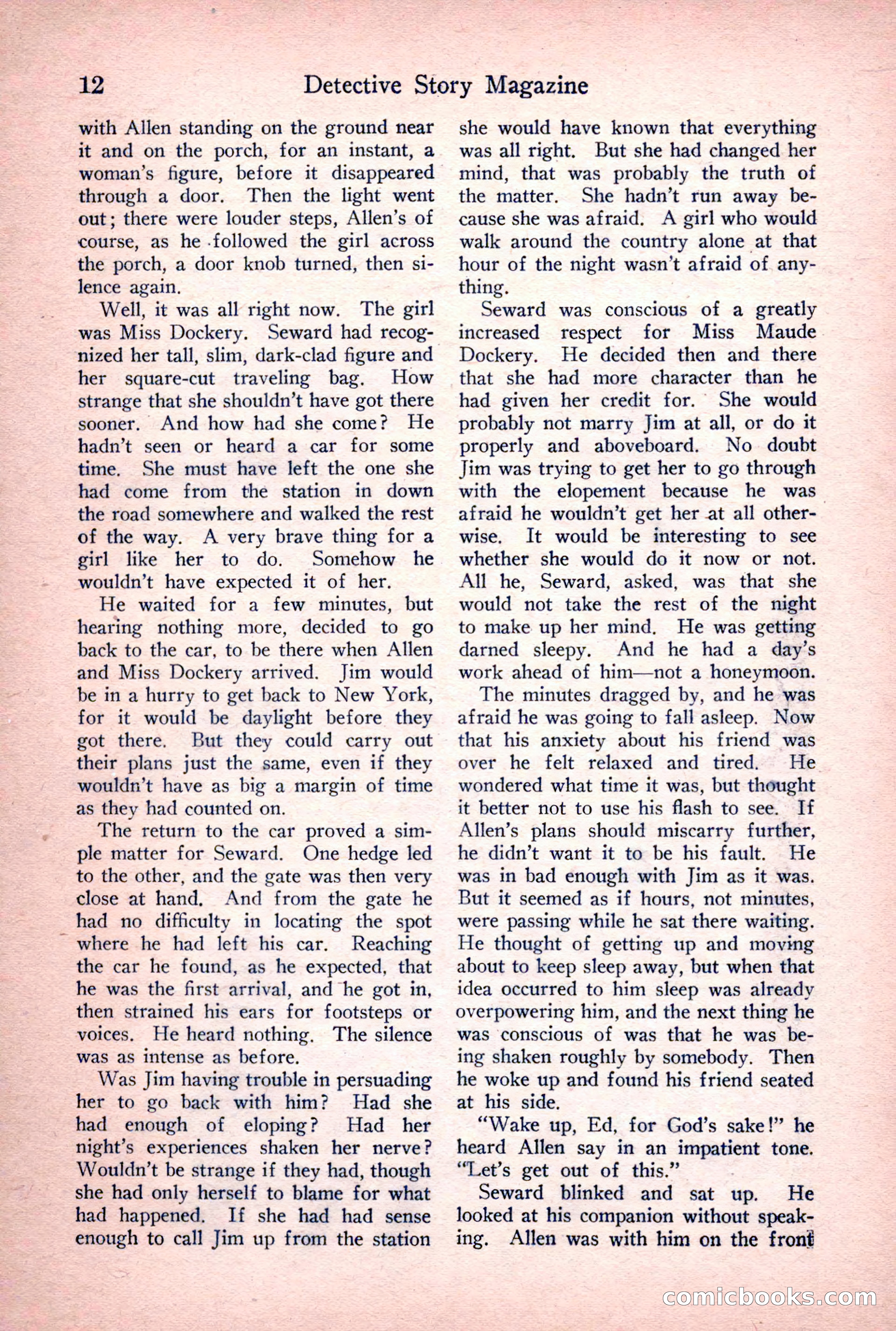 Detective Story Magazine, June 23, 1923 — page 14 of 148