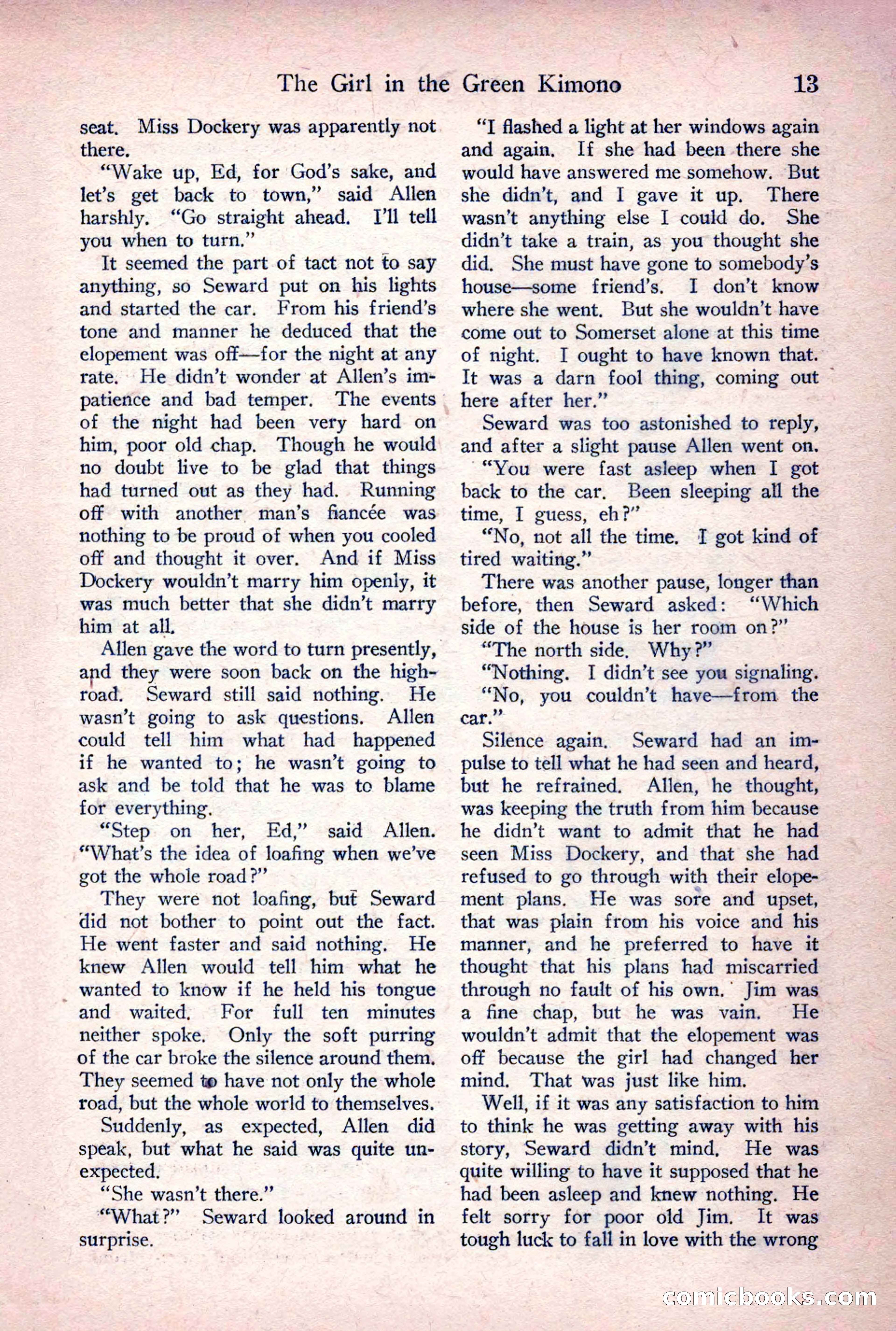 Detective Story Magazine, June 23, 1923 — page 15 of 148