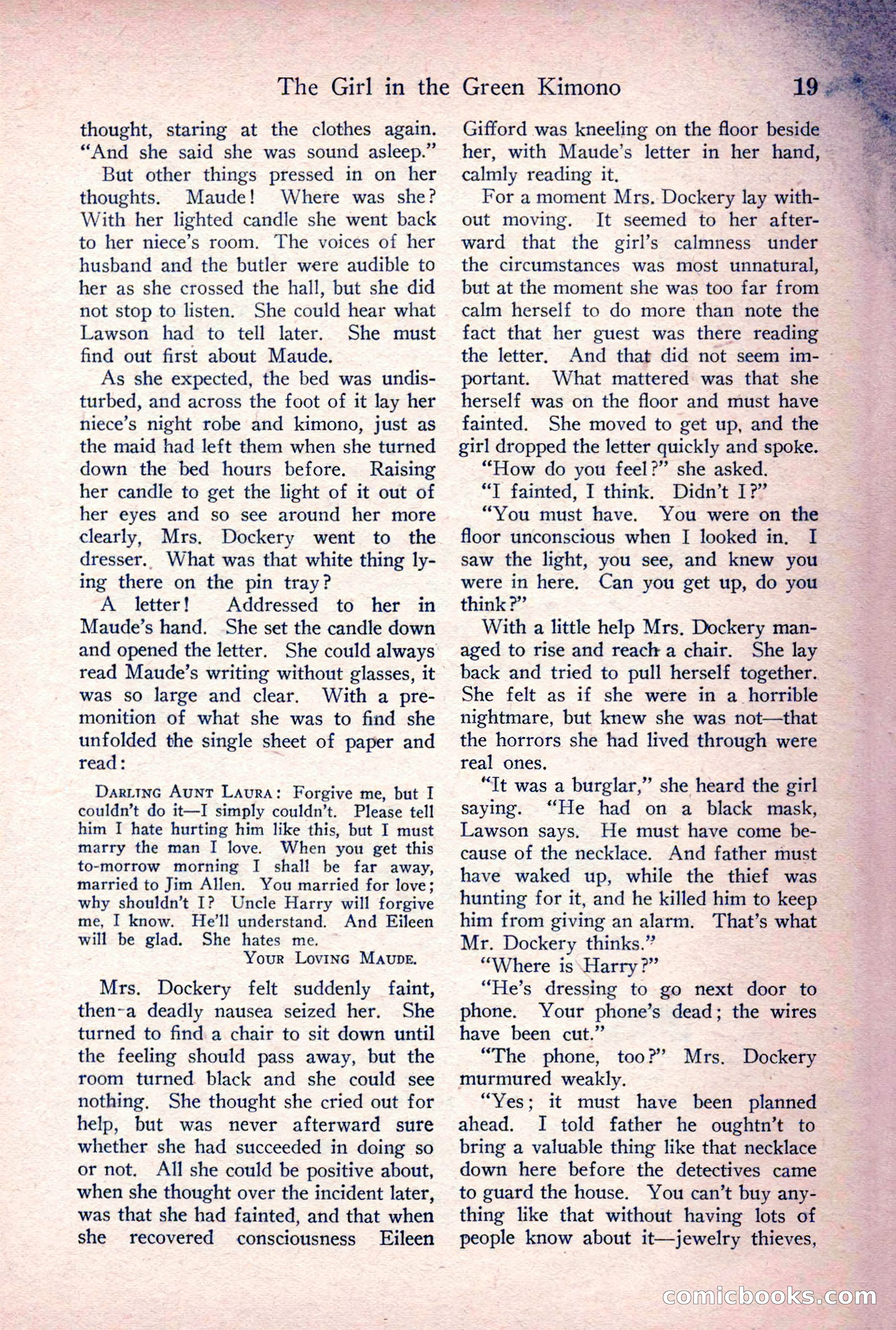 Detective Story Magazine, June 23, 1923 — page 21 of 148