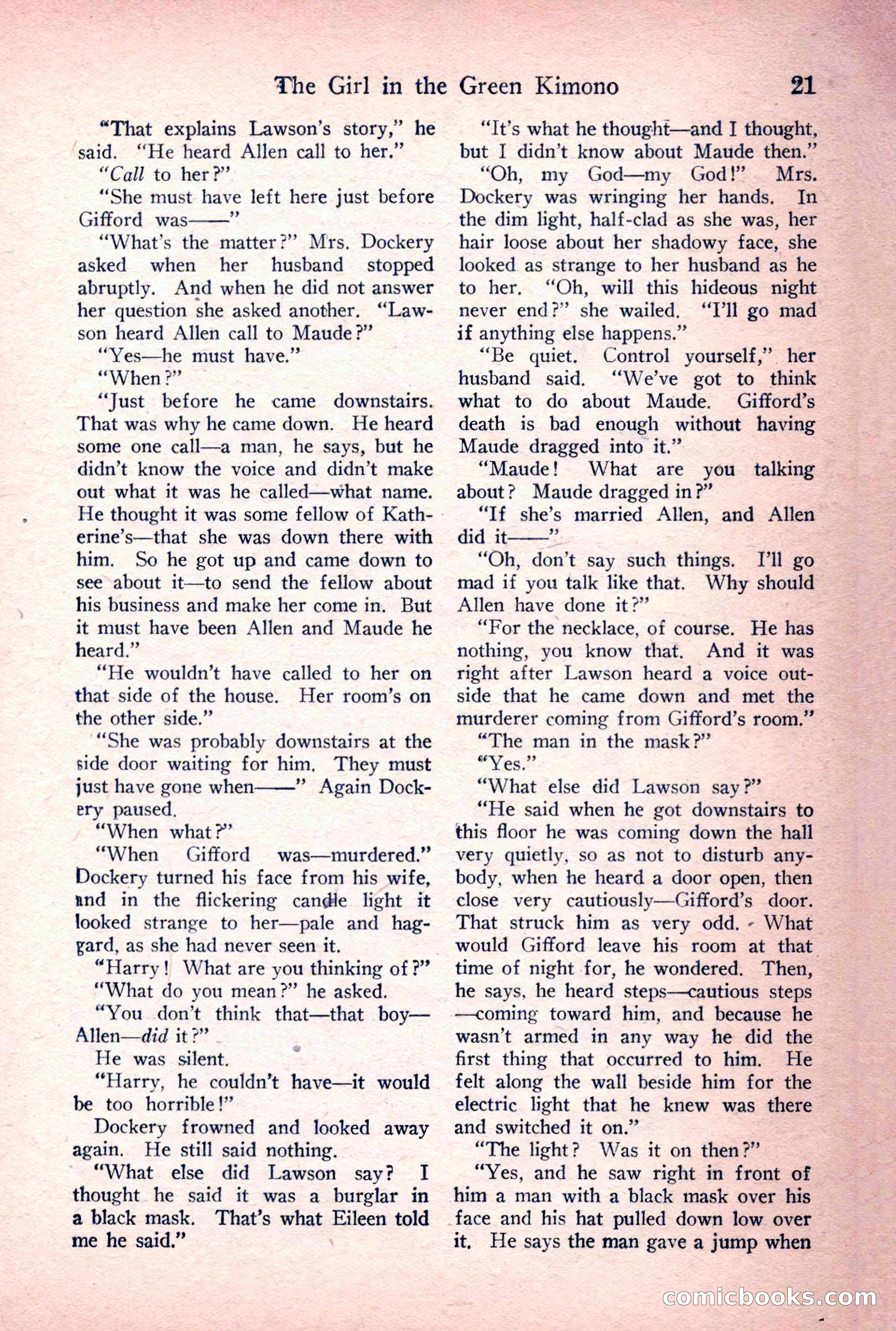 Detective Story Magazine, June 23, 1923 — page 23 of 148