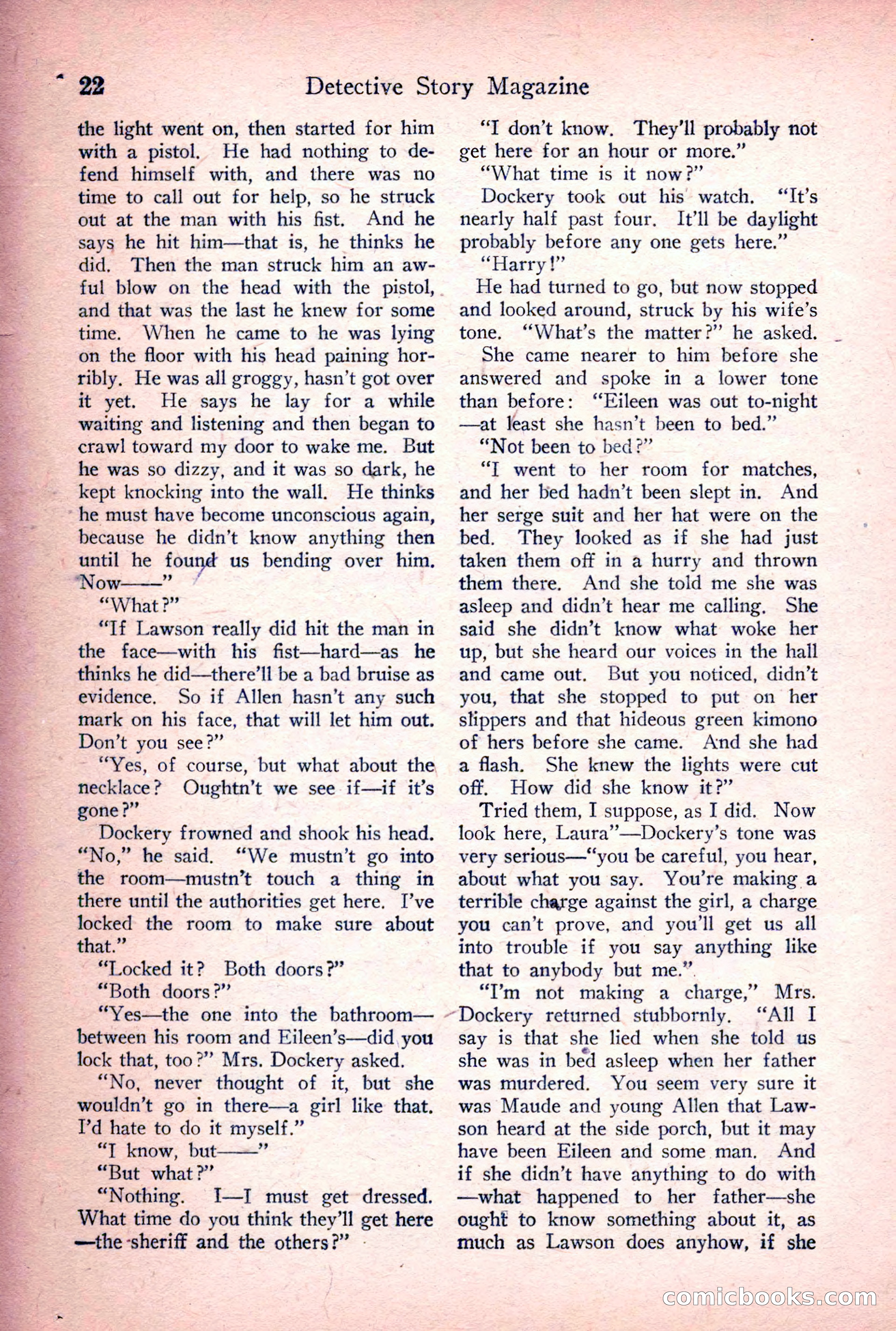 Detective Story Magazine, June 23, 1923 — page 24 of 148
