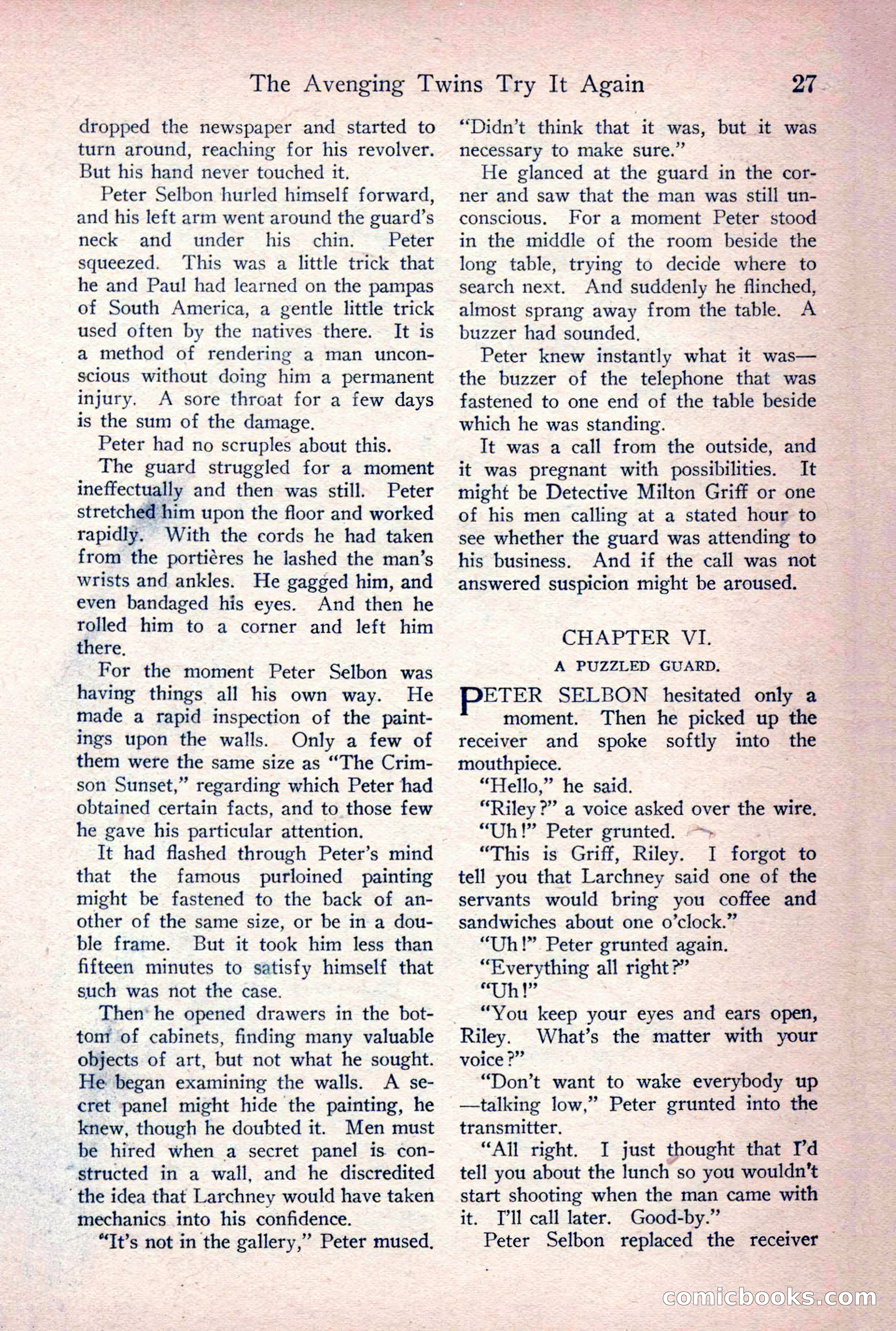 Detective Story Magazine, June 23, 1923 — page 29 of 148