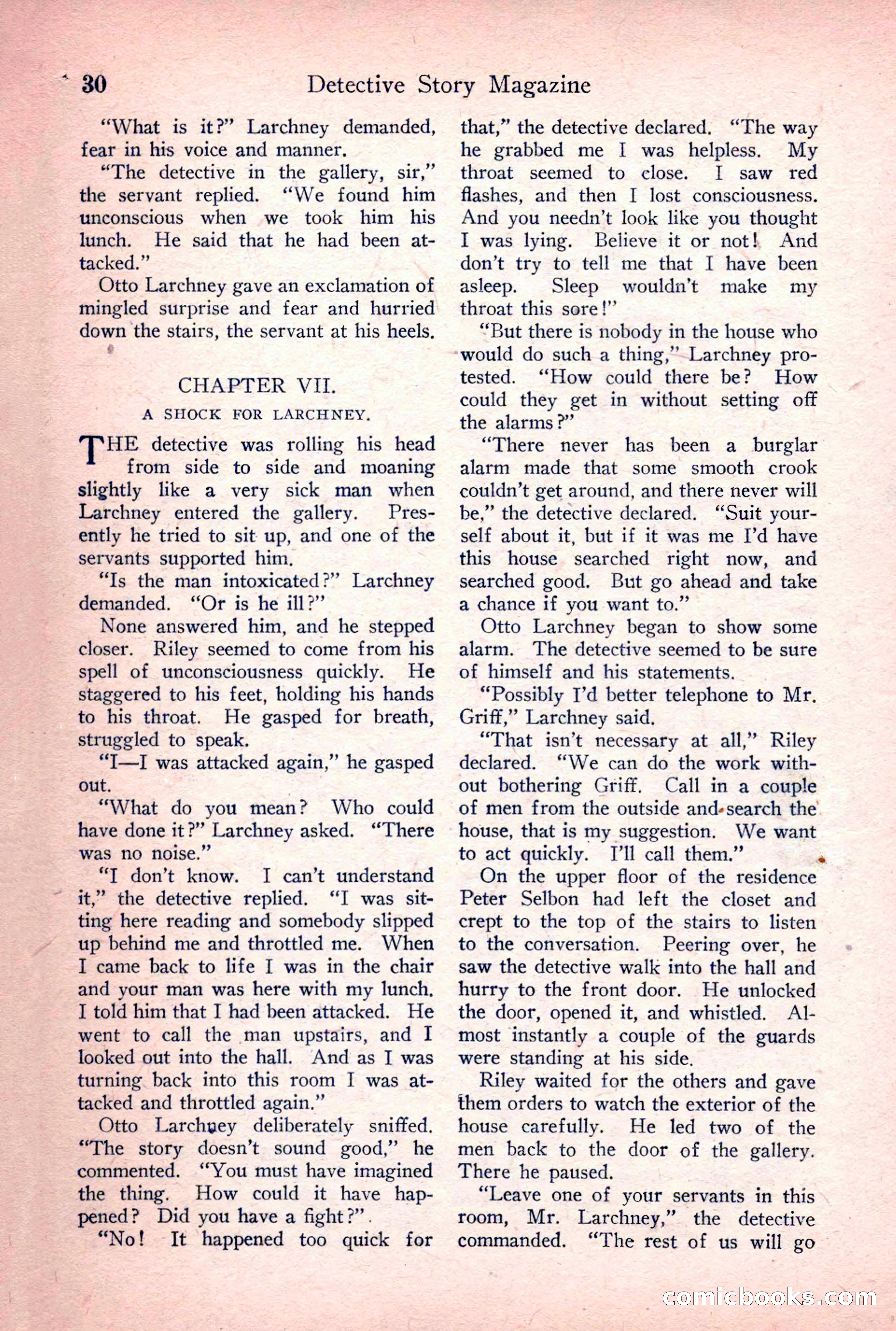 Detective Story Magazine, June 23, 1923 — page 32 of 148