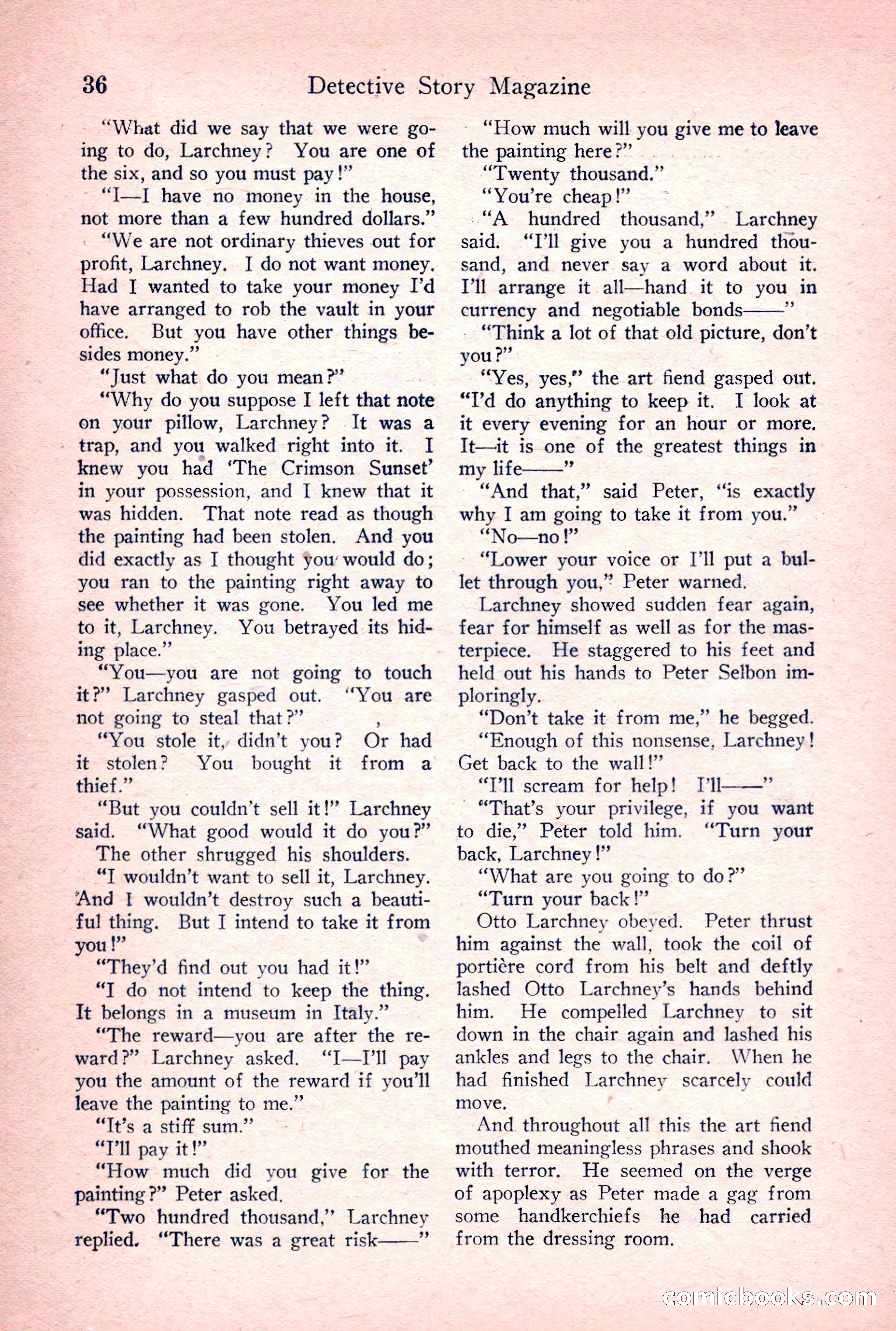 Detective Story Magazine, June 23, 1923 — page 38 of 148