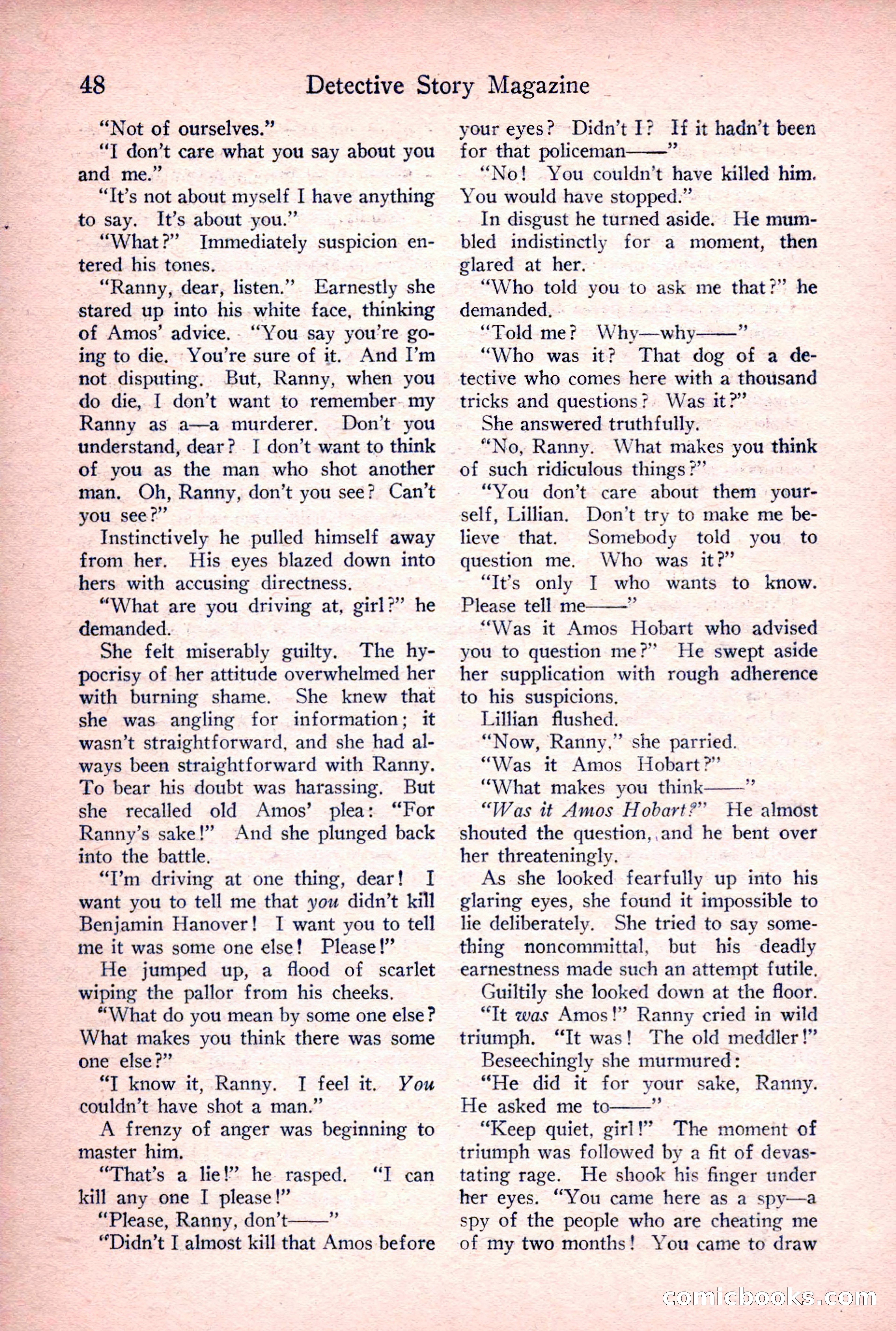 Detective Story Magazine, June 23, 1923 — page 50 of 148