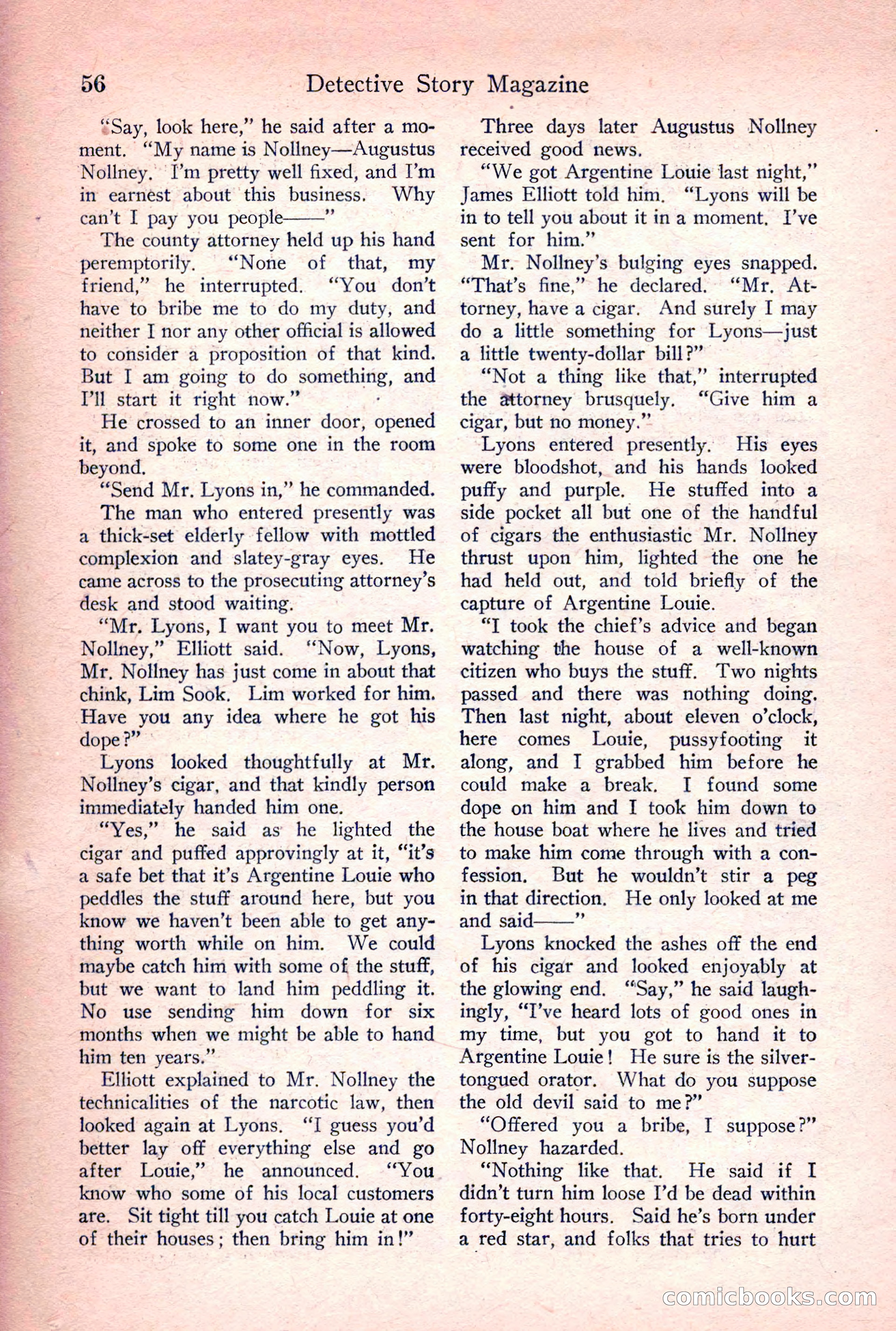 Detective Story Magazine, June 23, 1923 — page 58 of 148