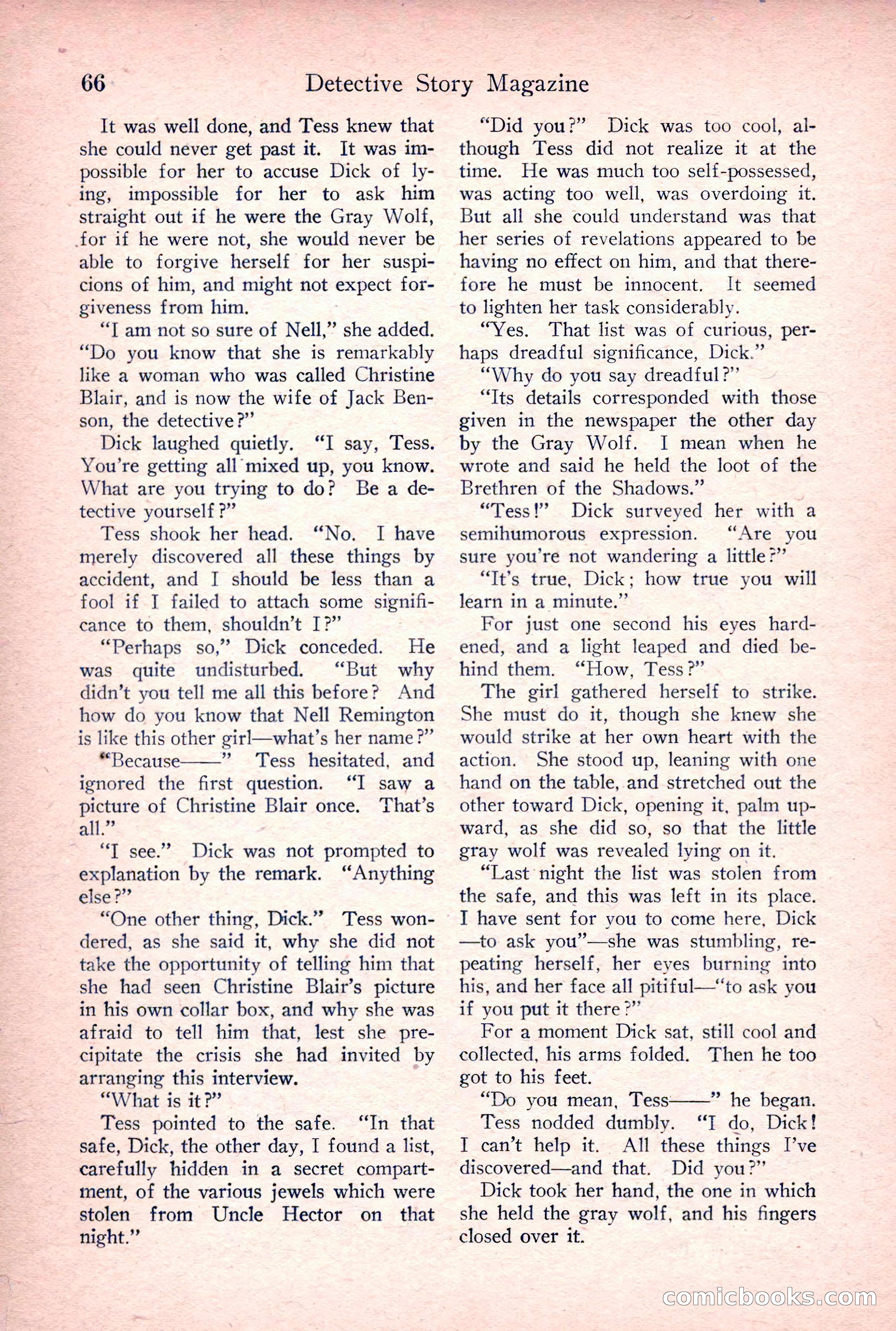 Detective Story Magazine, June 23, 1923 — page 68 of 148