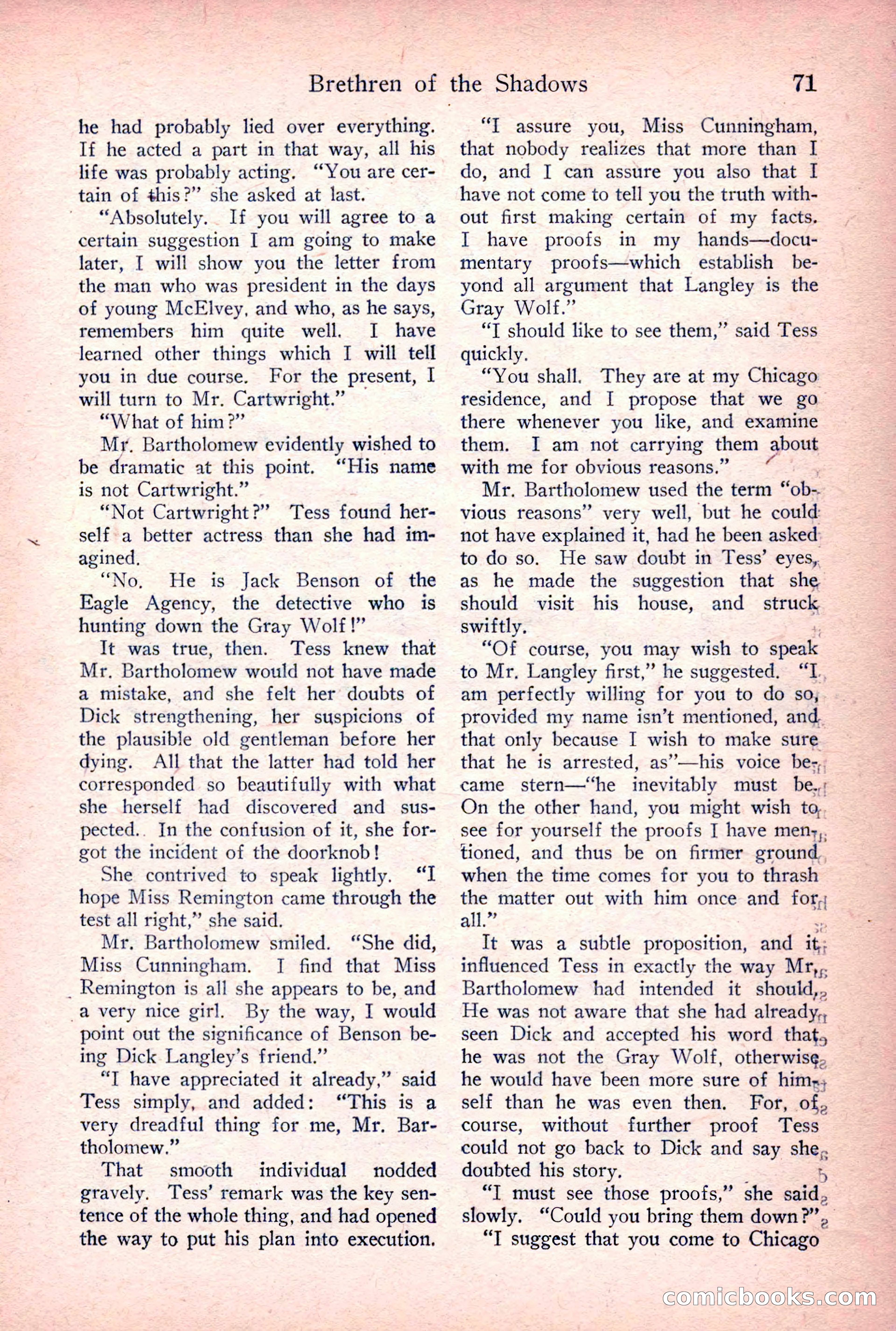 Detective Story Magazine, June 23, 1923 — page 73 of 148