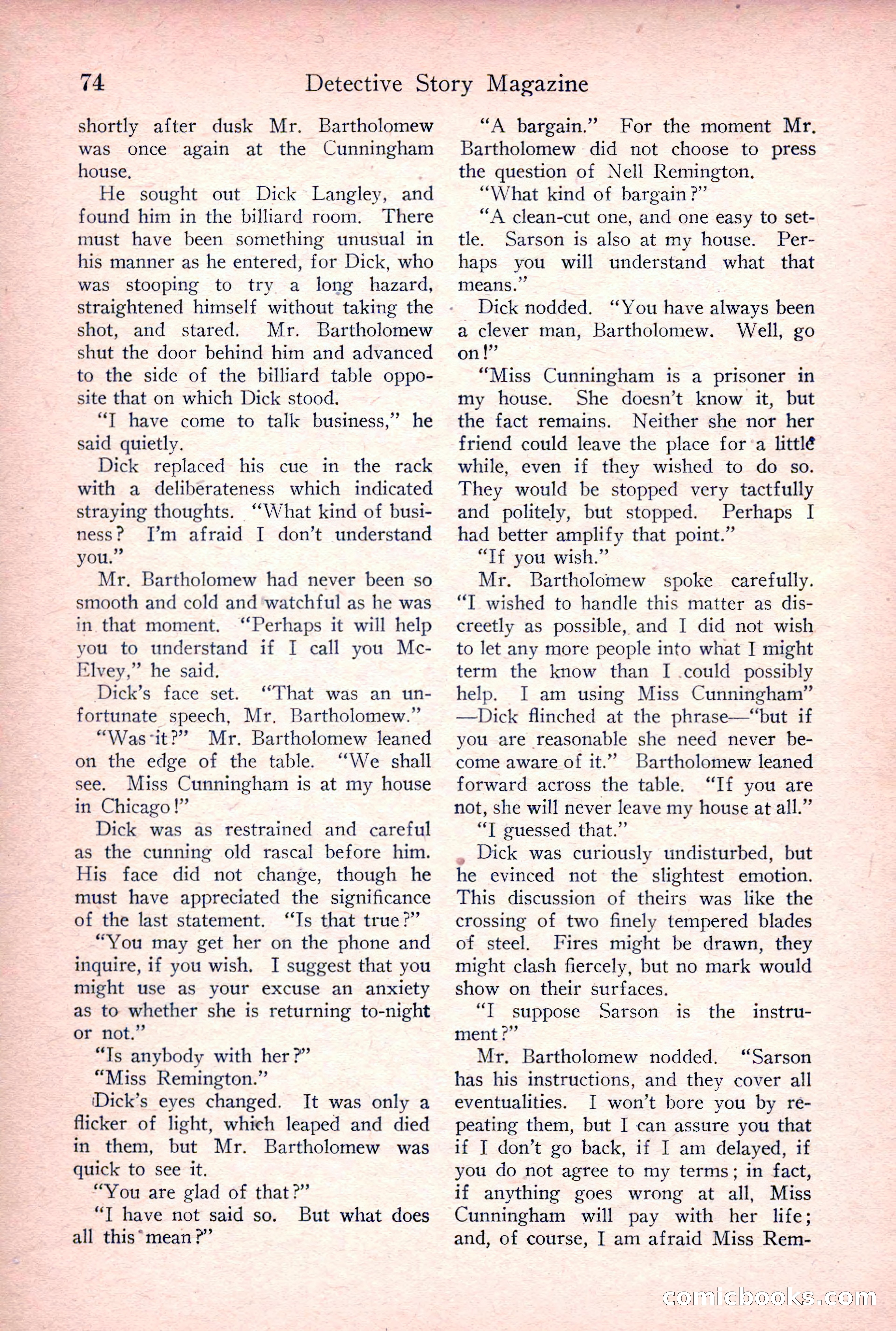 Detective Story Magazine, June 23, 1923 — page 76 of 148