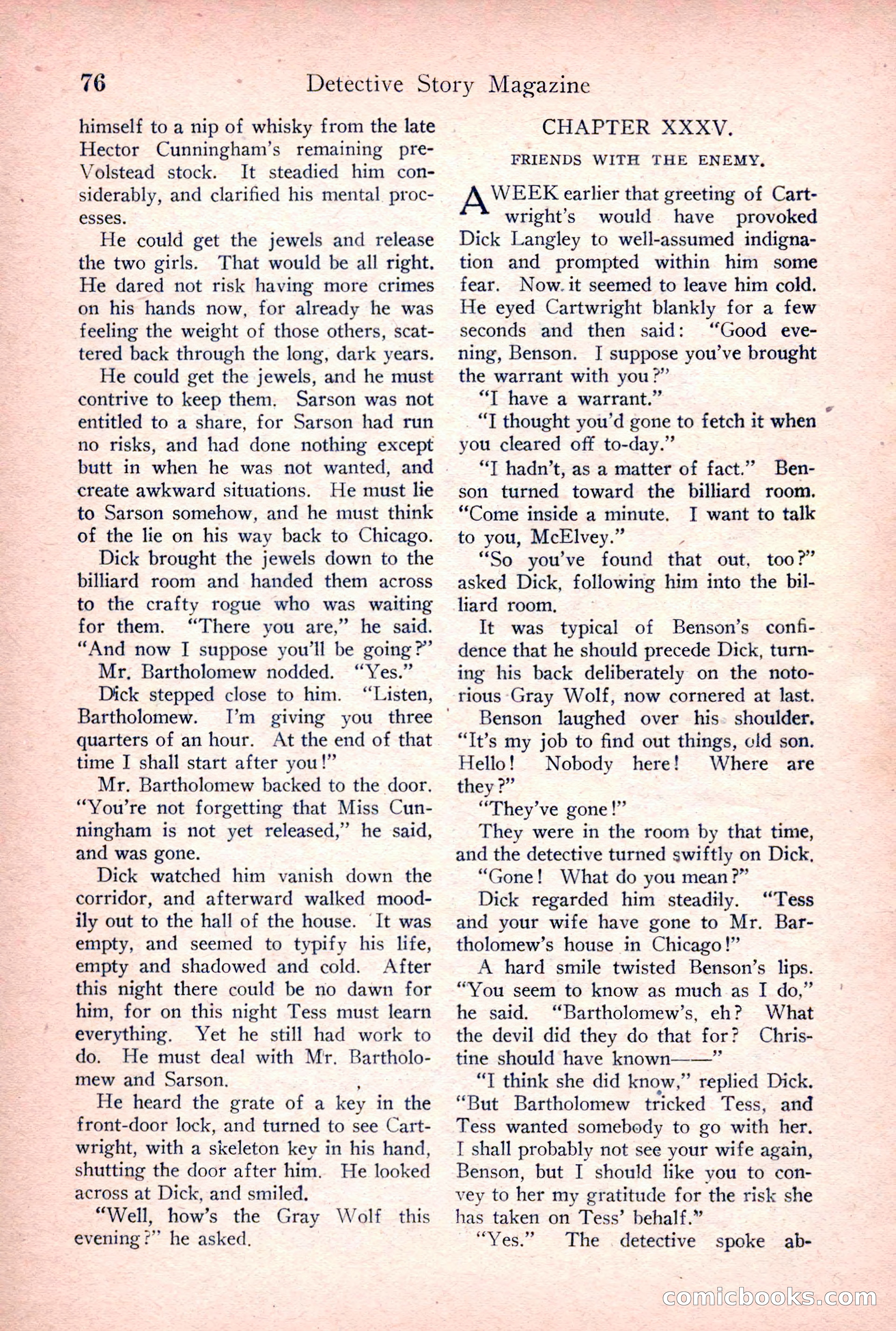 Detective Story Magazine, June 23, 1923 — page 78 of 148