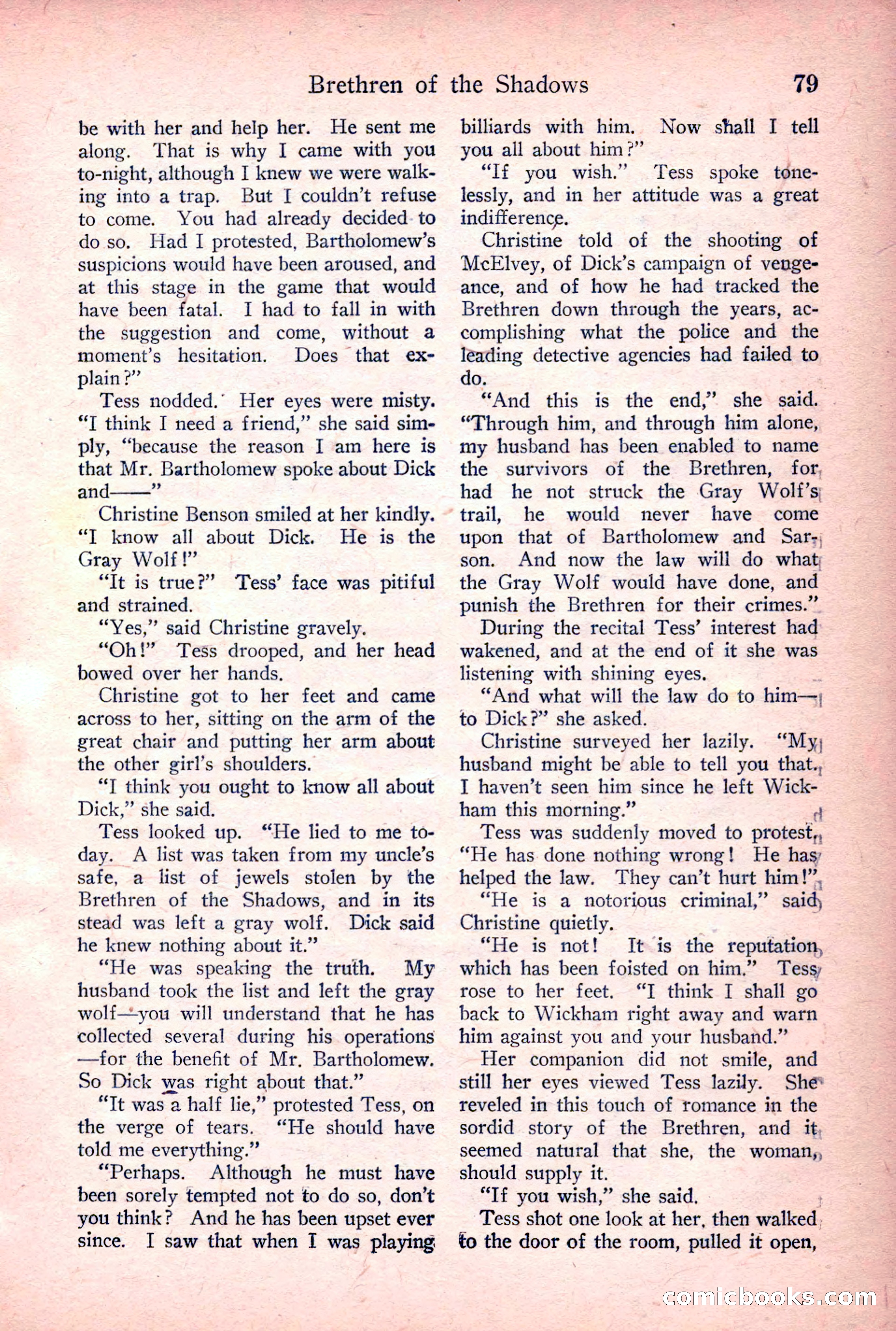Detective Story Magazine, June 23, 1923 — page 81 of 148