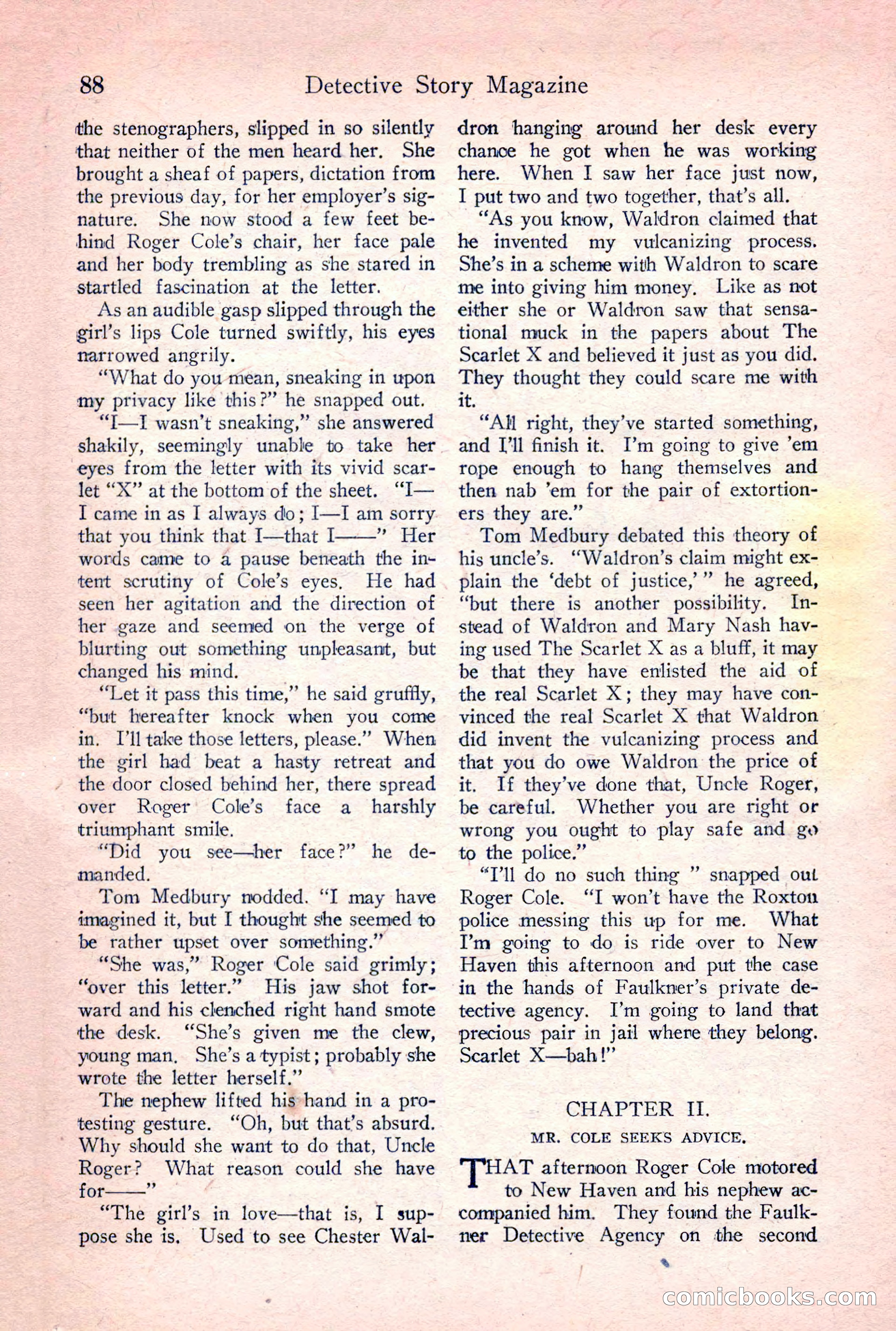 Detective Story Magazine, June 23, 1923 — page 90 of 148