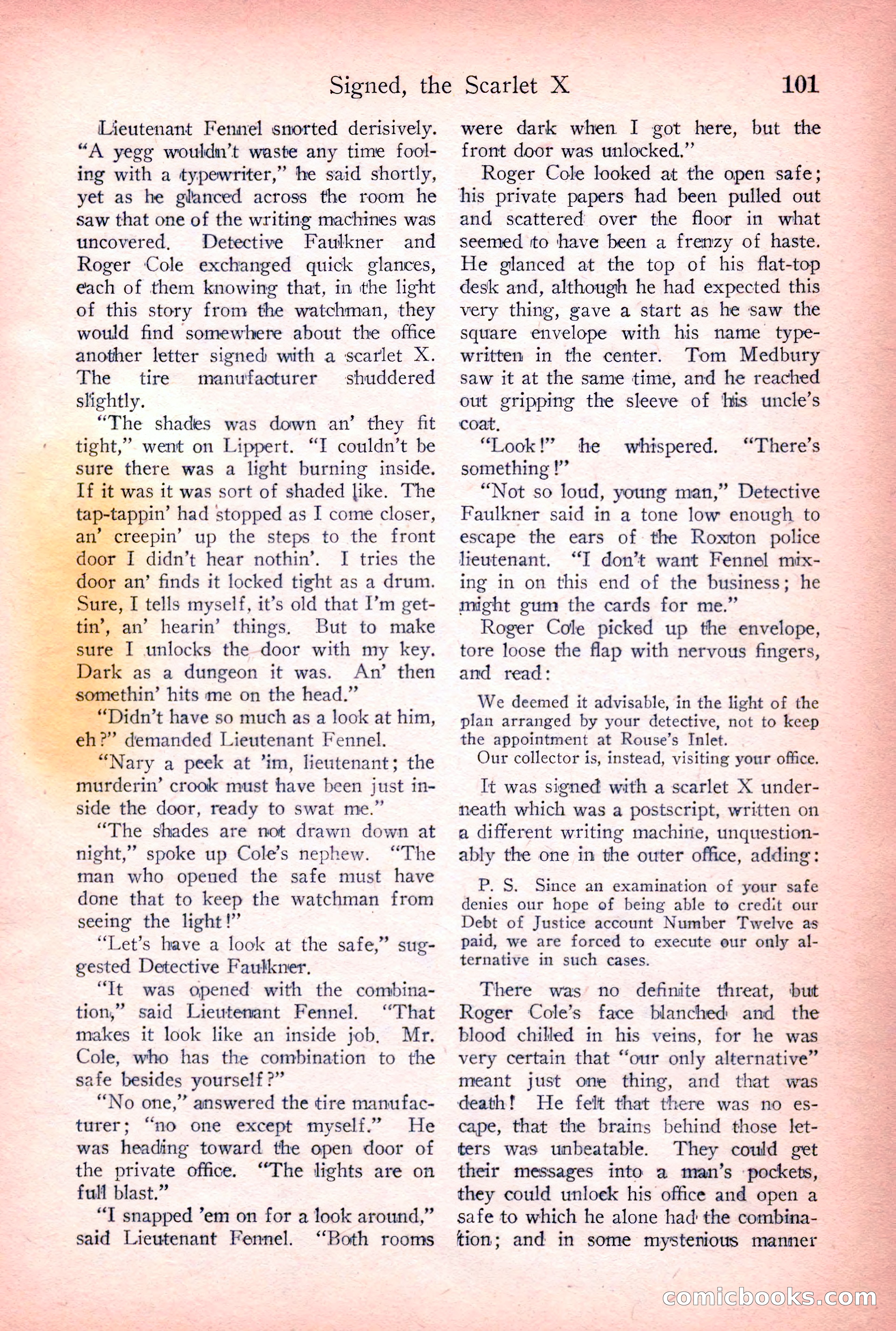 Detective Story Magazine, June 23, 1923 — page 103 of 148