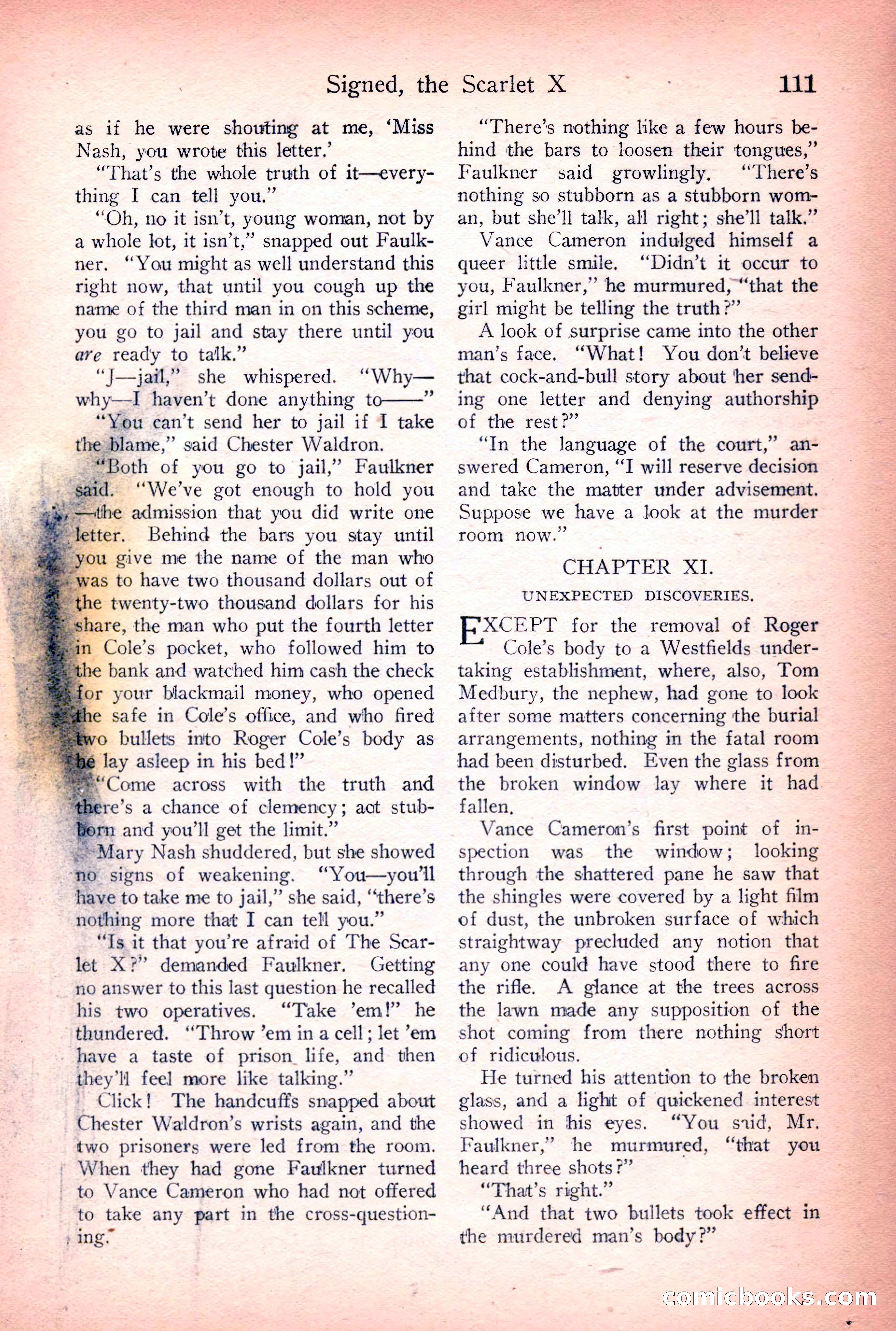 Detective Story Magazine, June 23, 1923 — page 113 of 148