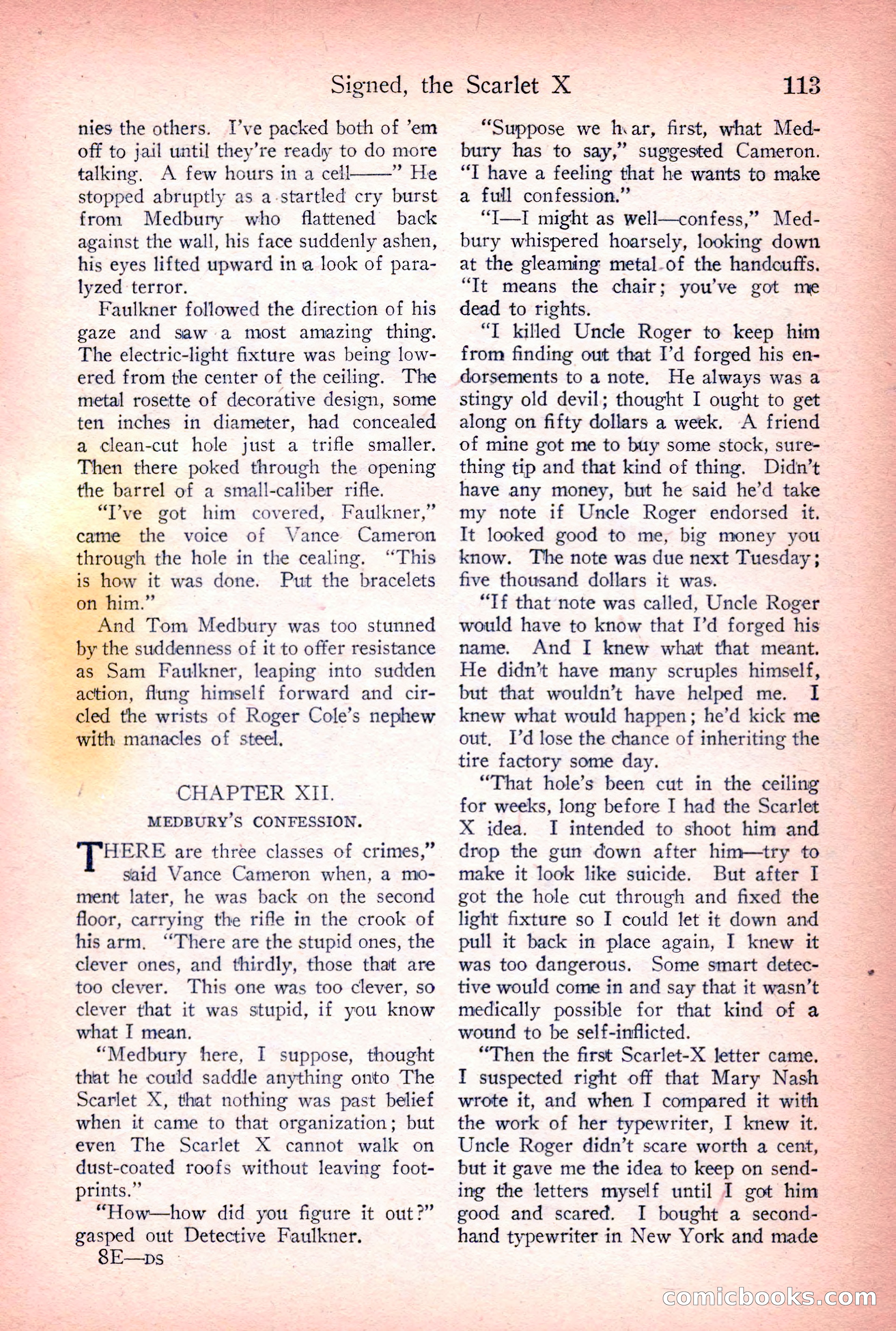 Detective Story Magazine, June 23, 1923 — page 115 of 148