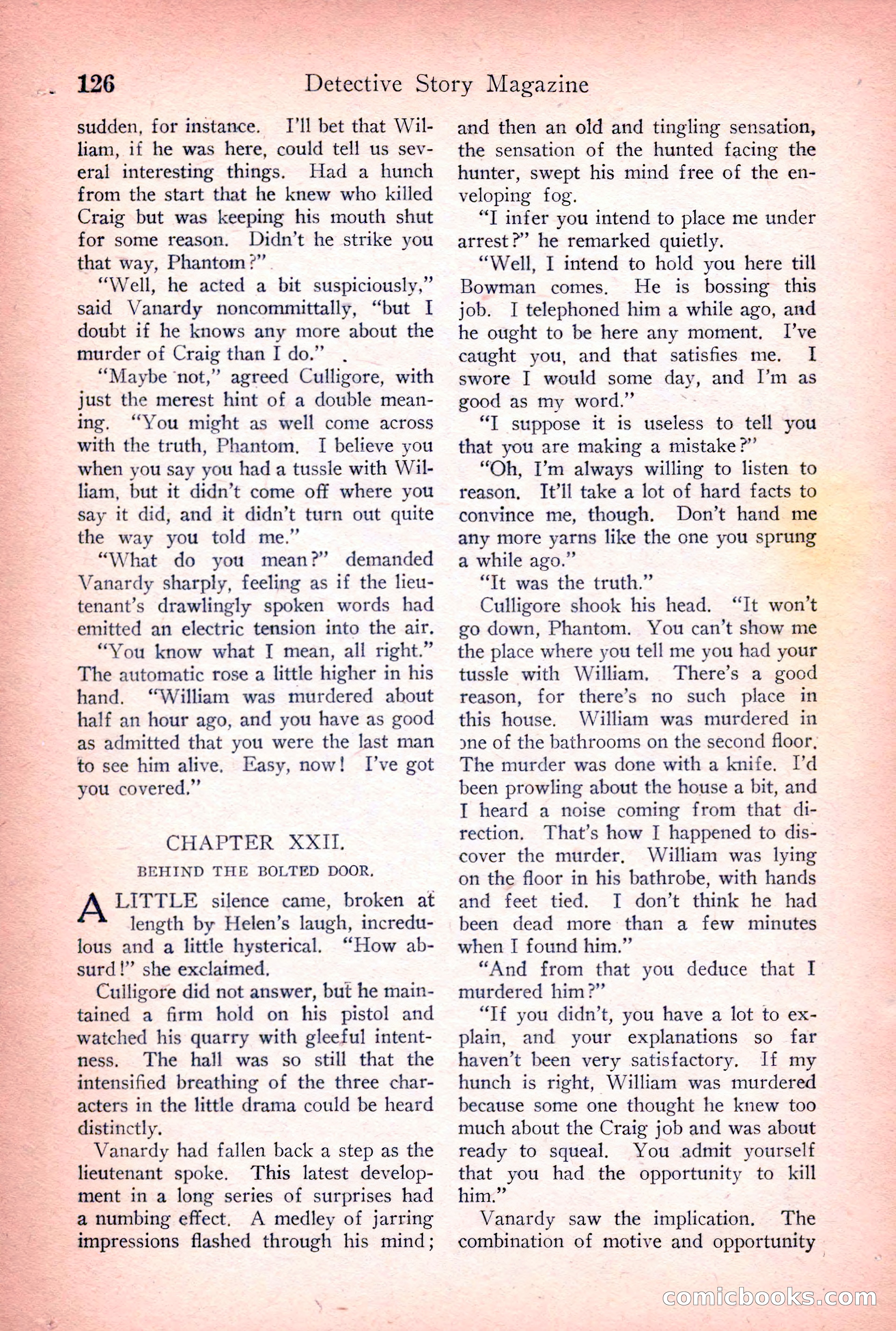 Detective Story Magazine, June 23, 1923 — page 128 of 148