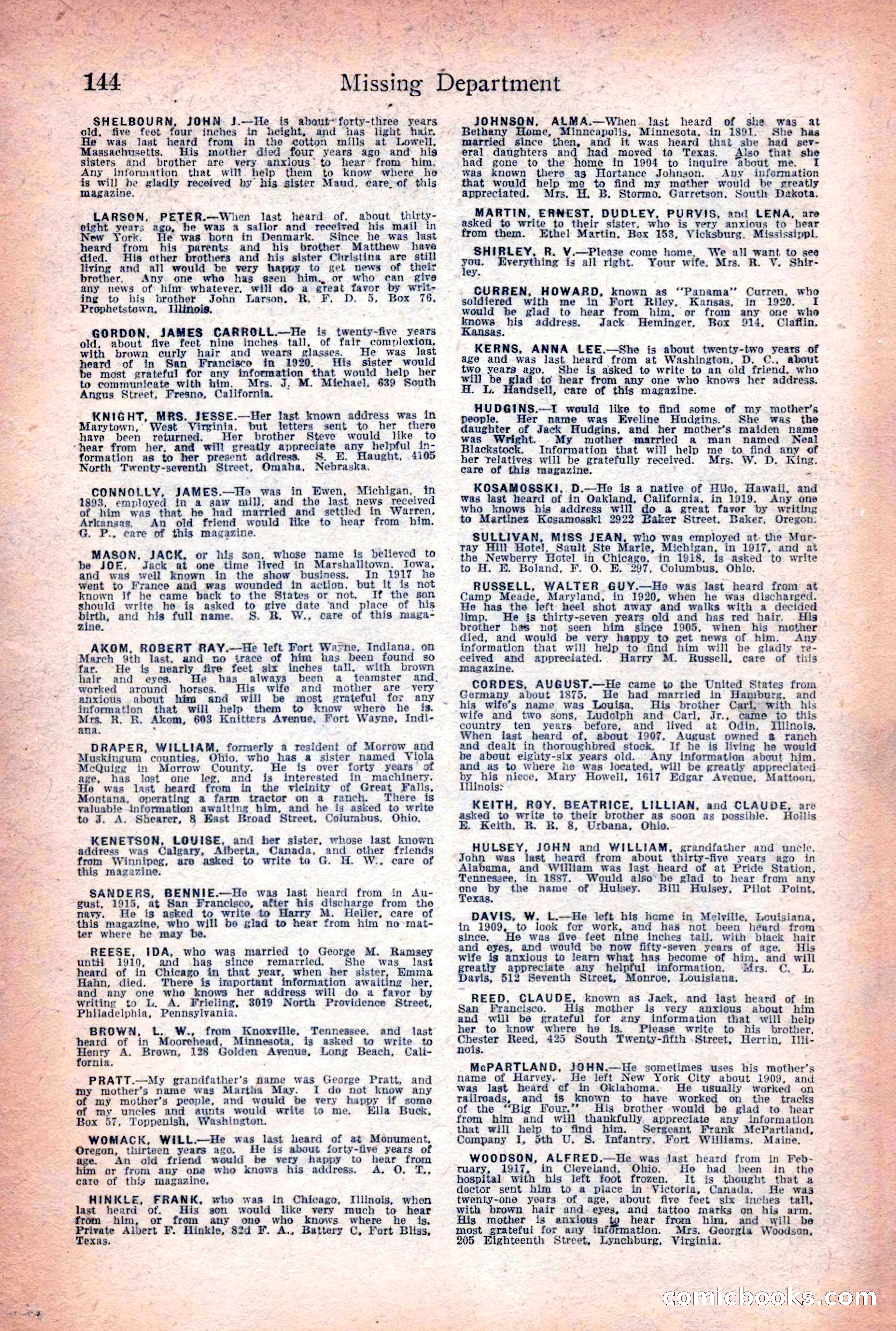 Detective Story Magazine, June 23, 1923 — page 146 of 148