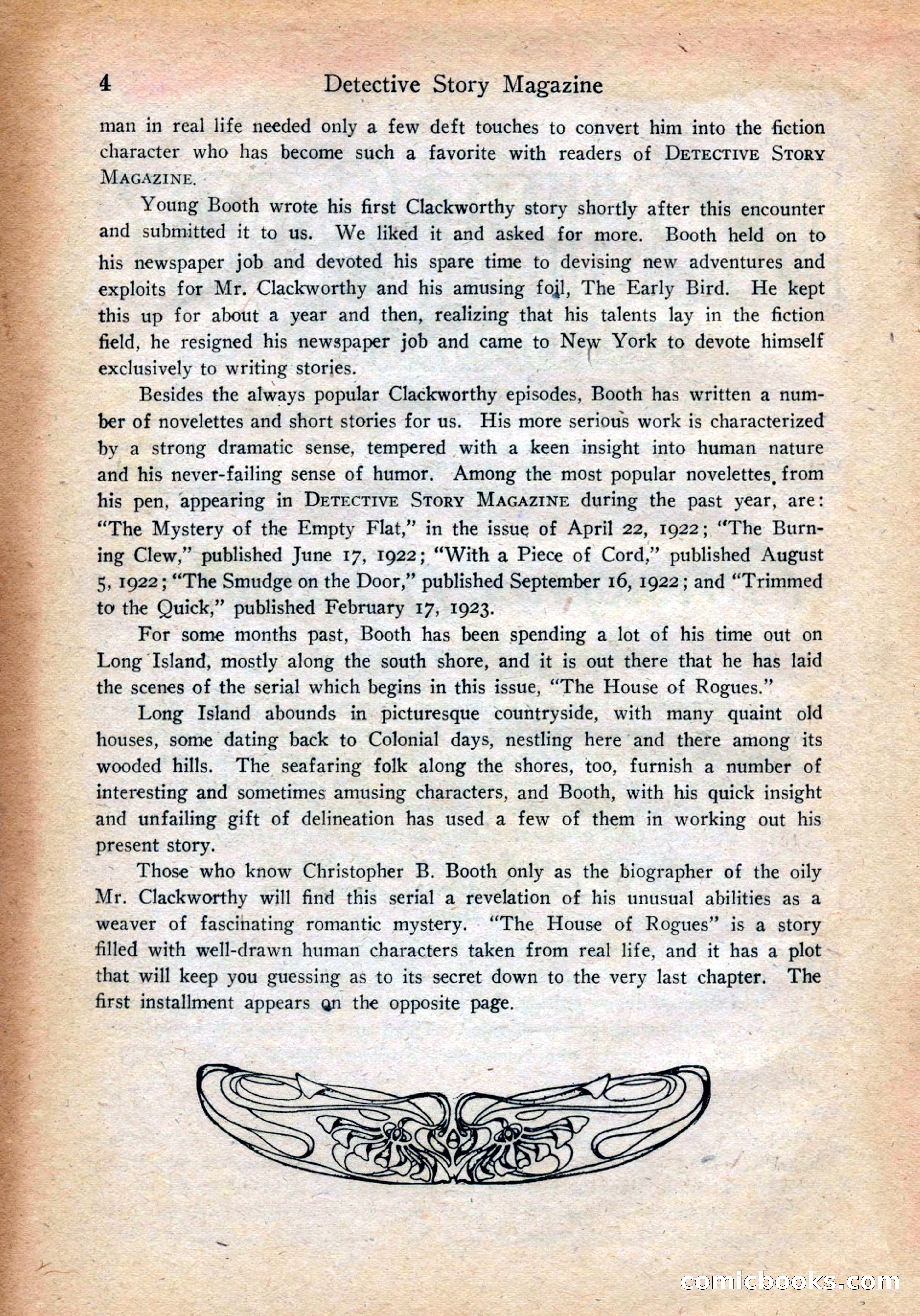 Detective Story Magazine, July 28, 1923 — page 6 of 148