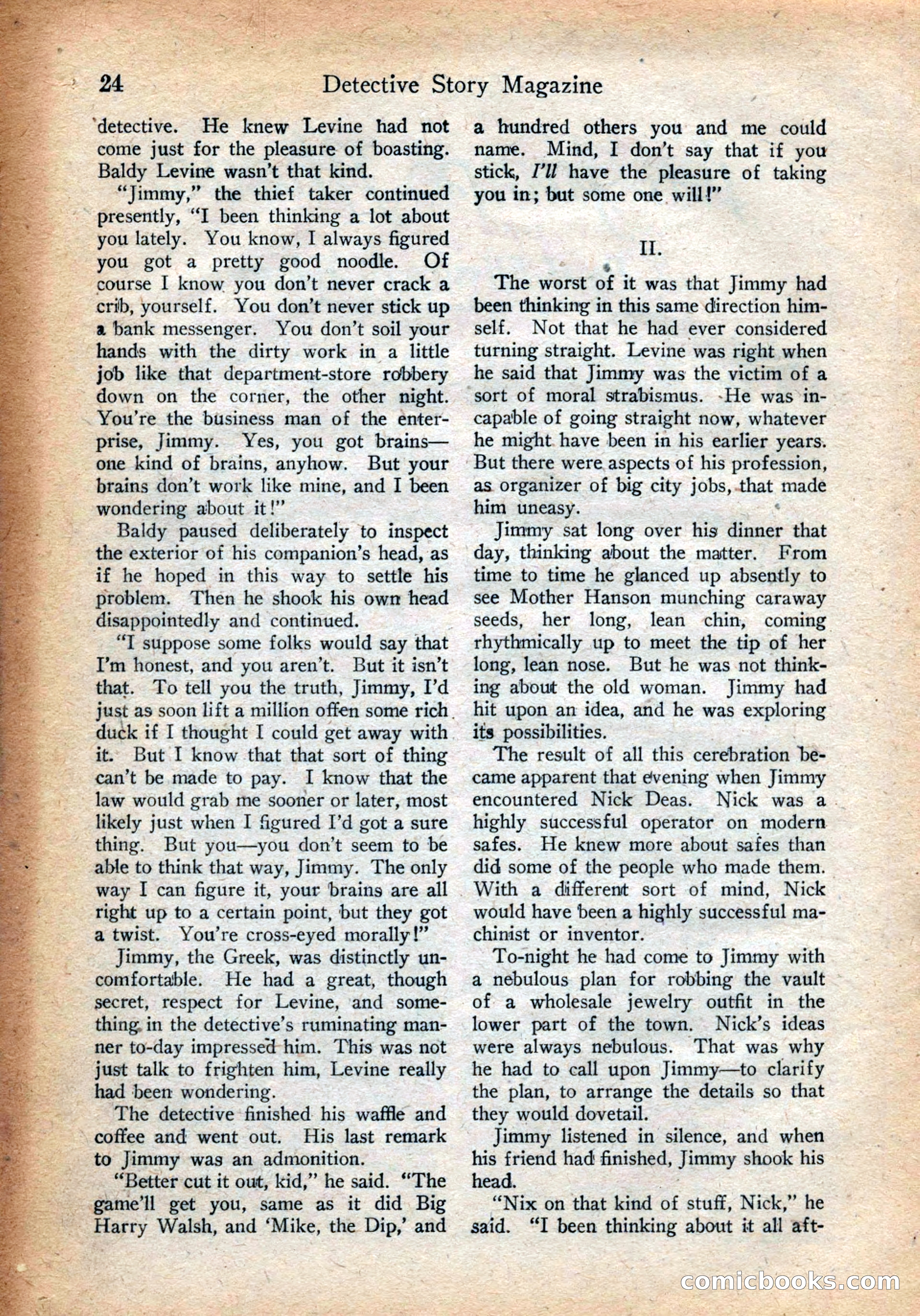 Detective Story Magazine, July 28, 1923 — page 26 of 148