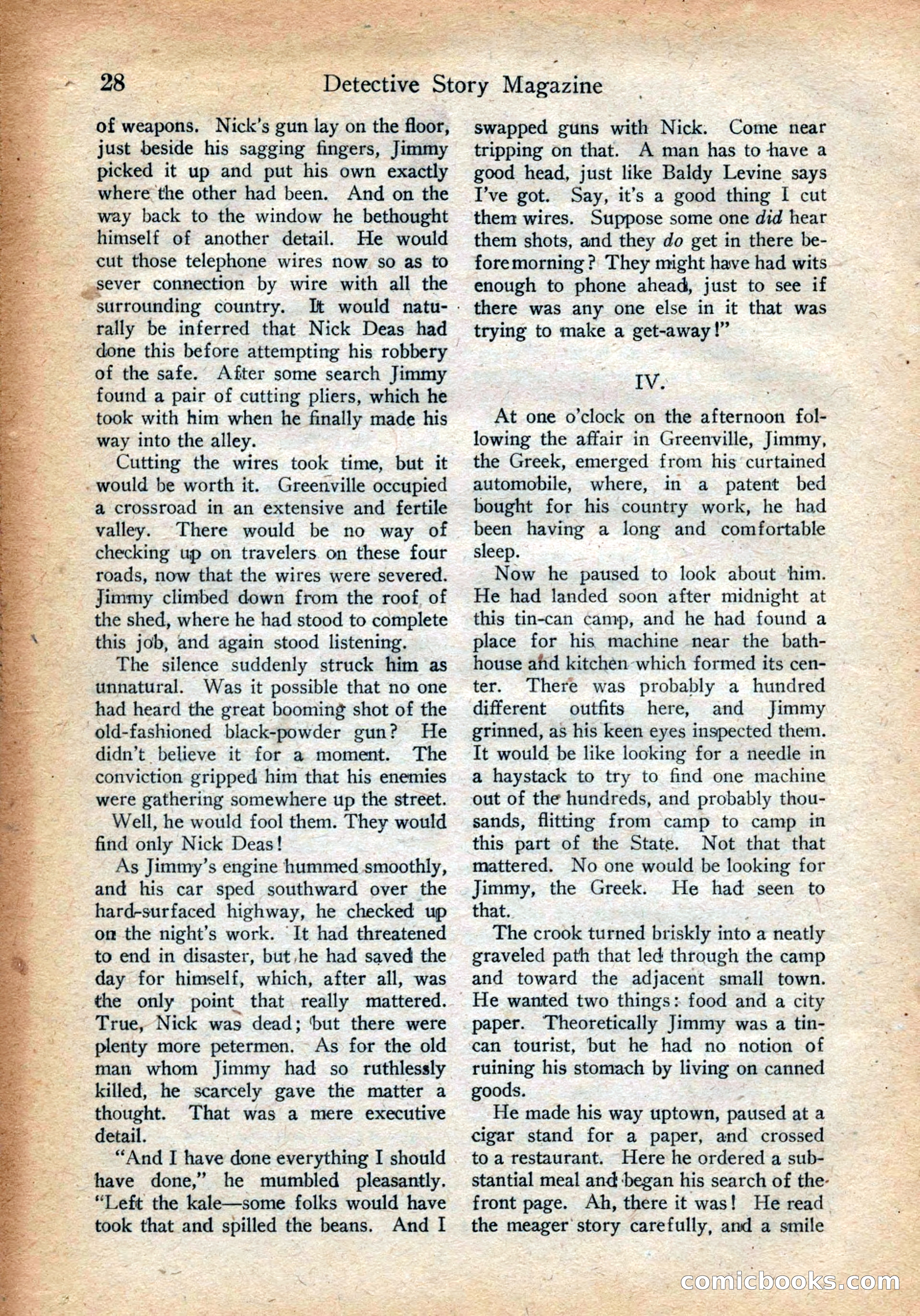 Detective Story Magazine, July 28, 1923 — page 30 of 148