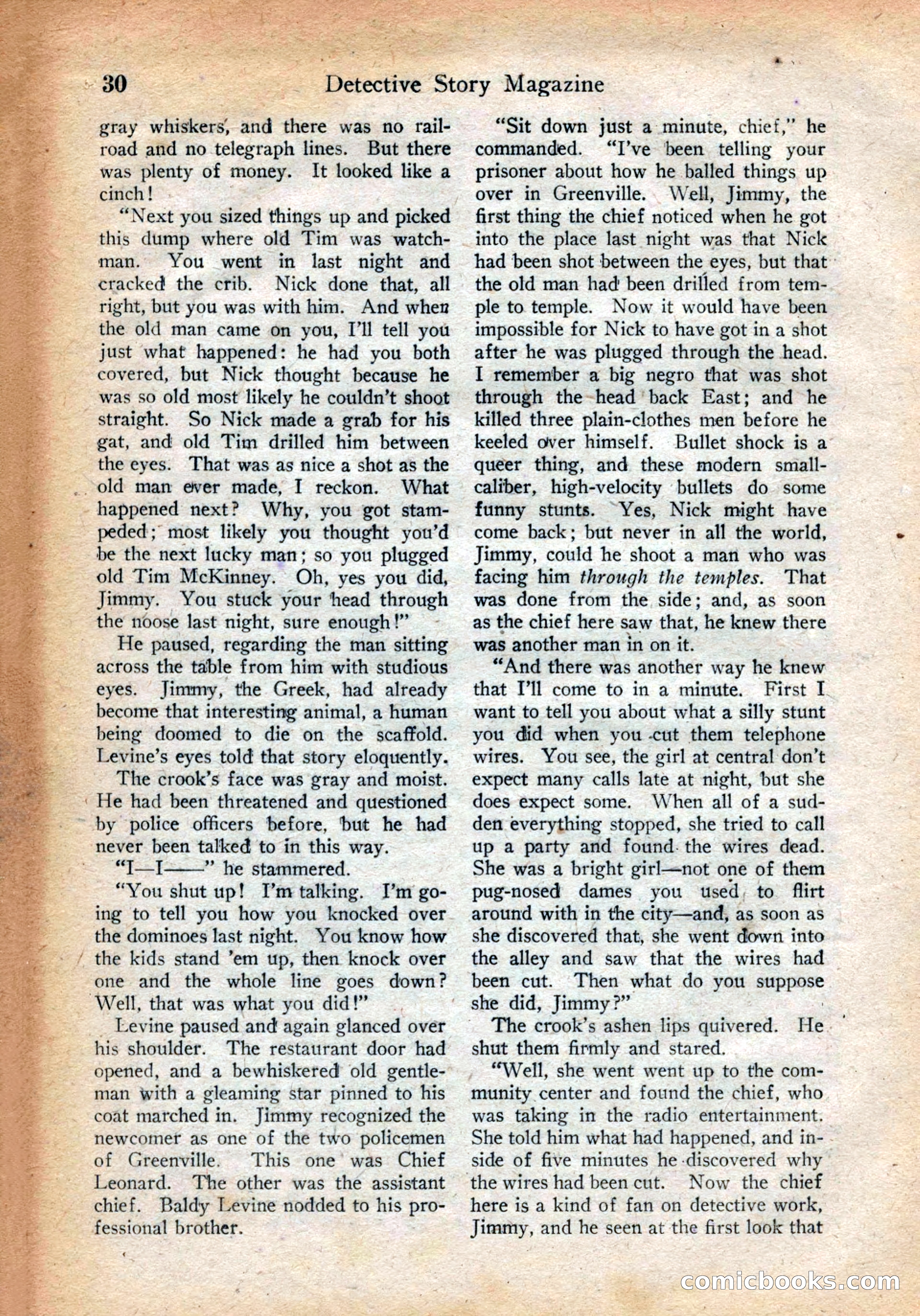 Detective Story Magazine, July 28, 1923 — page 32 of 148