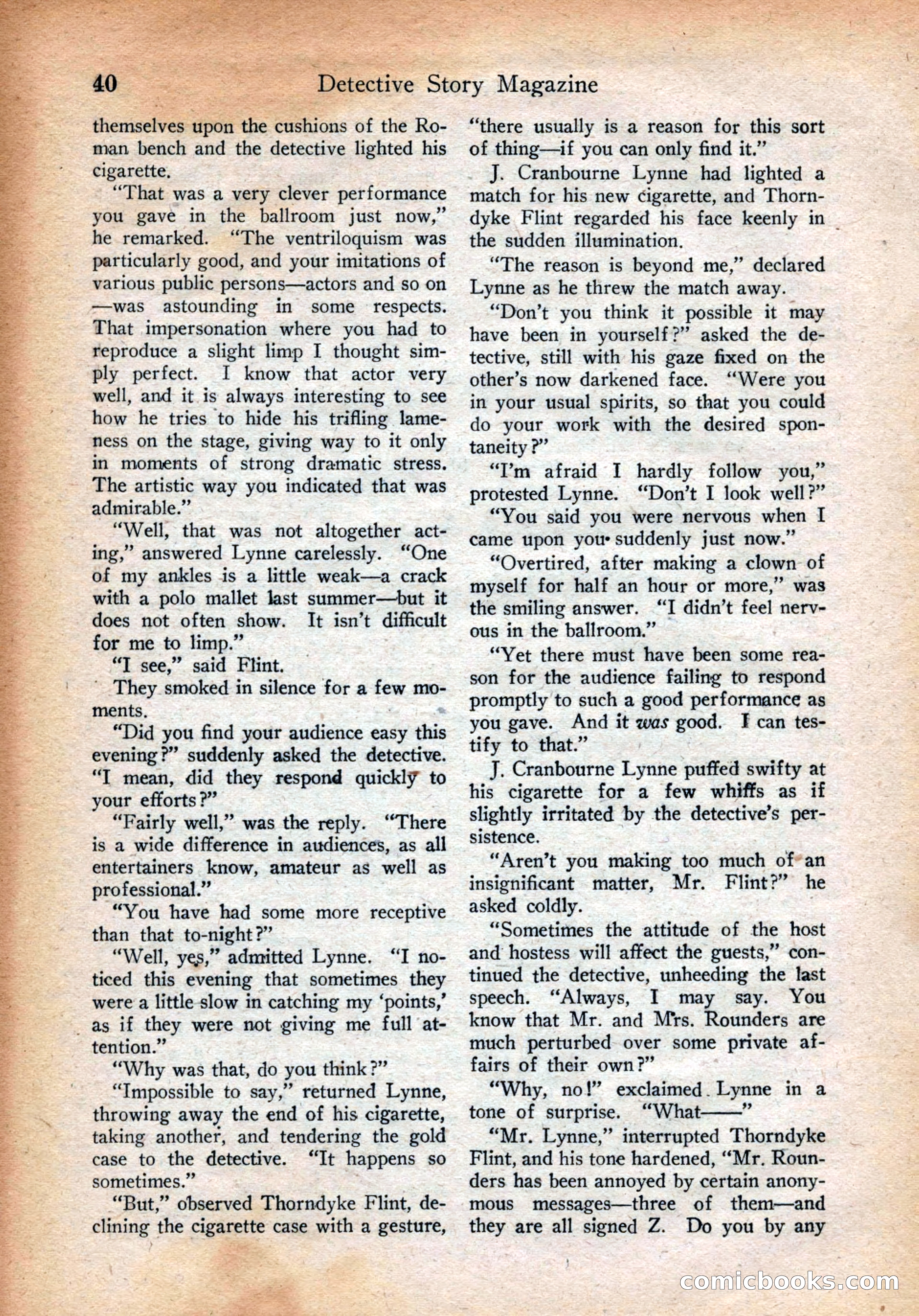 Detective Story Magazine, July 28, 1923 — page 42 of 148