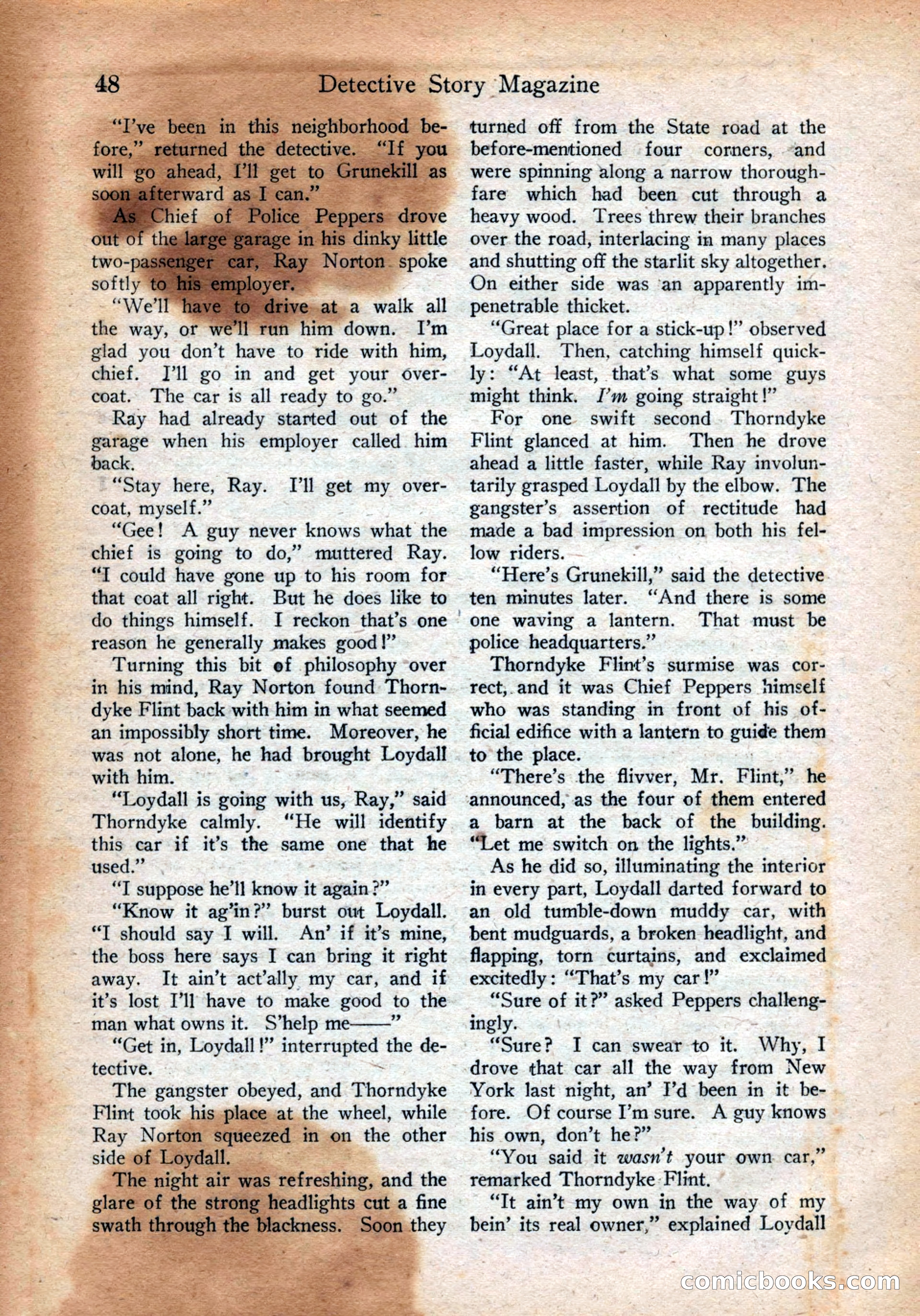 Detective Story Magazine, July 28, 1923 — page 50 of 148