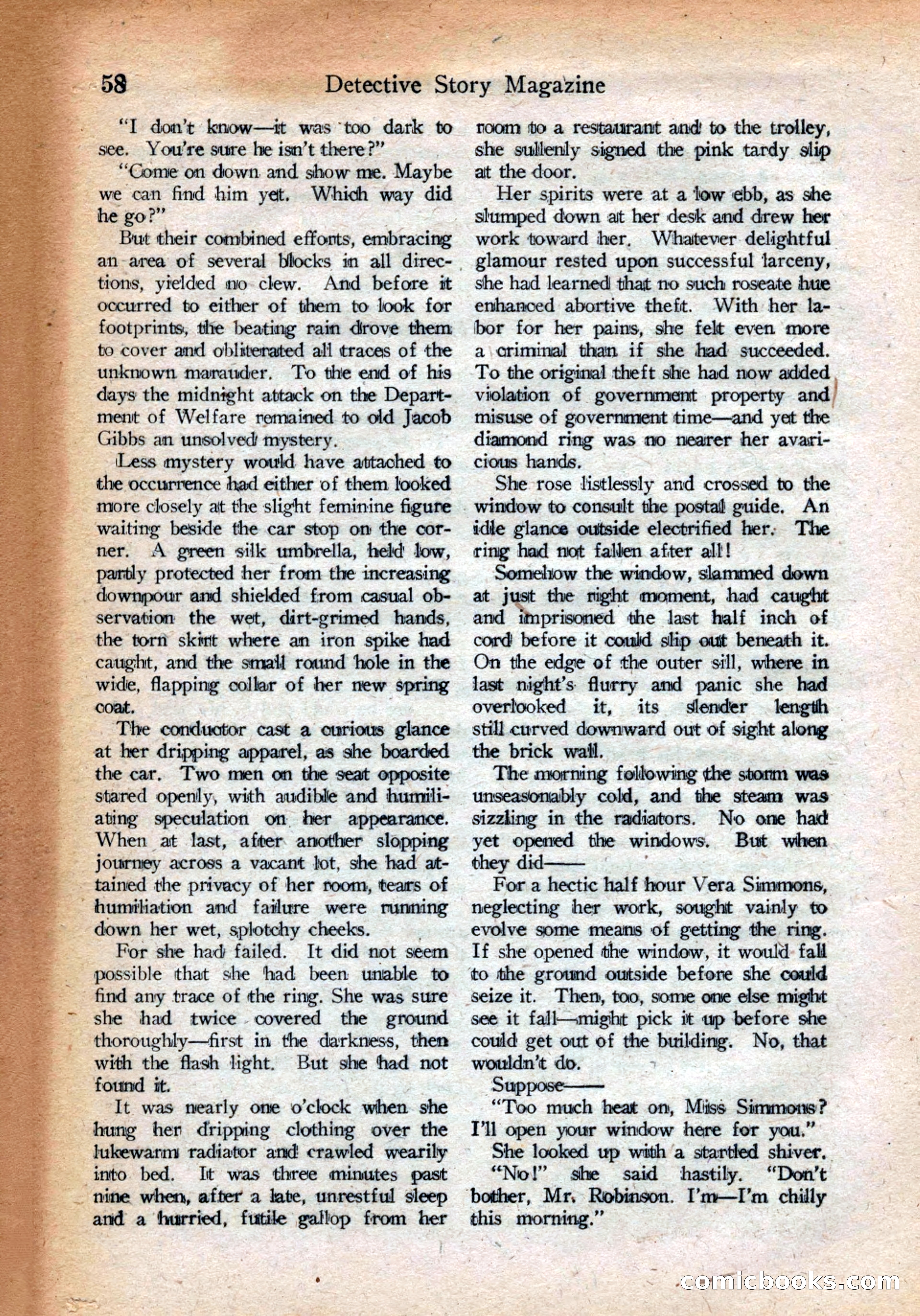 Detective Story Magazine, July 28, 1923 — page 60 of 148