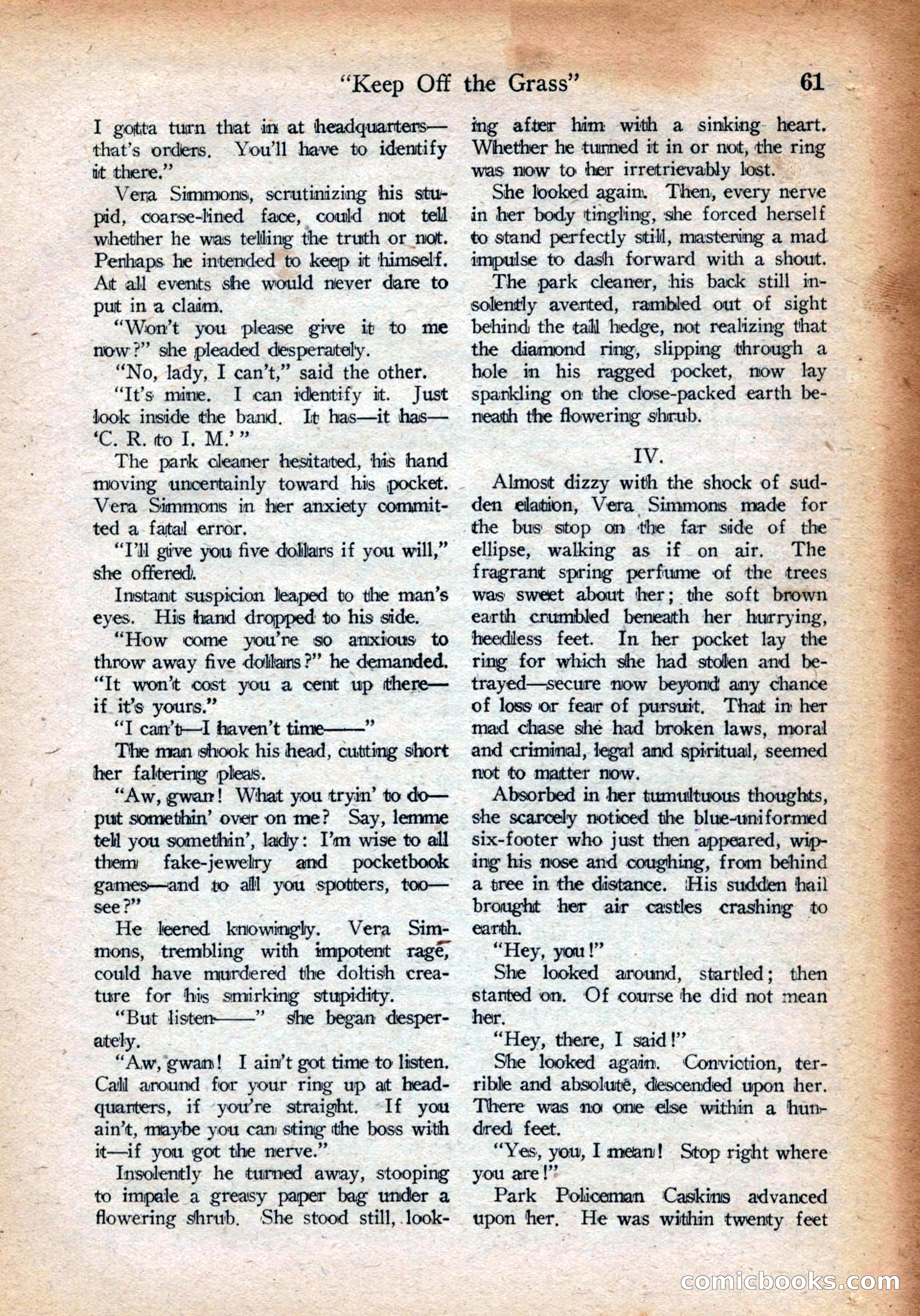 Detective Story Magazine, July 28, 1923 — page 63 of 148